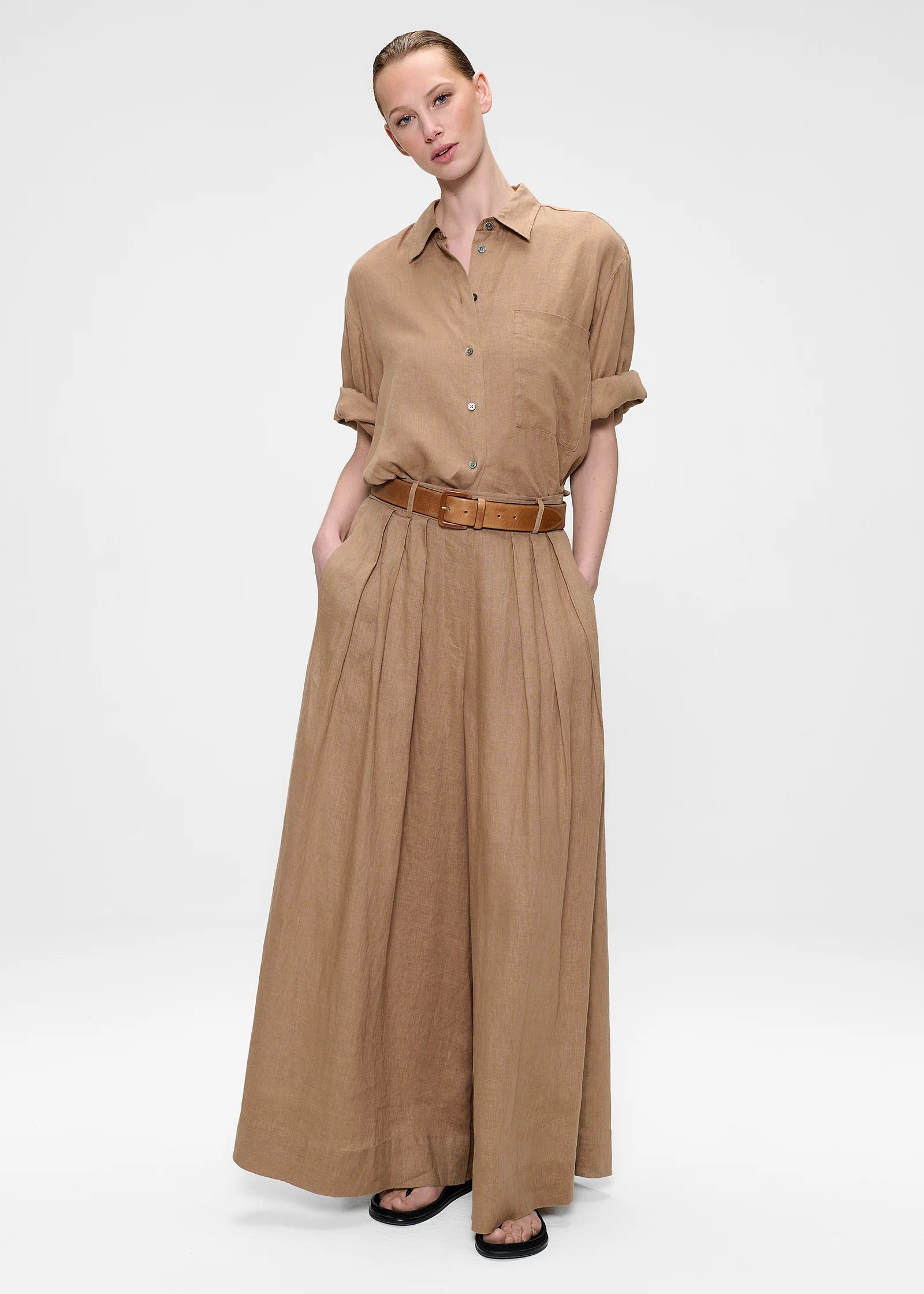 Washed Linen Shirt