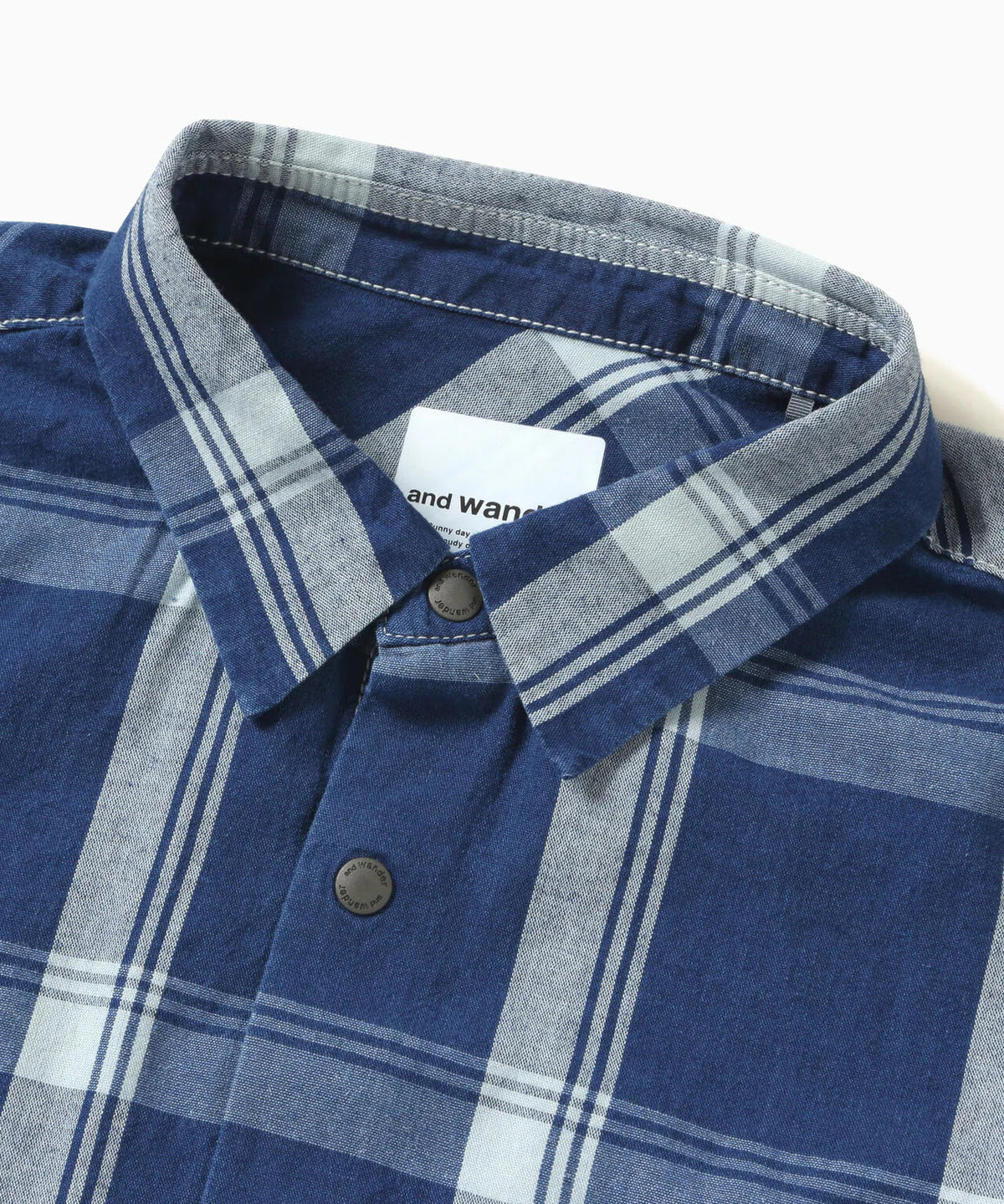 Indigo Check Longsleeve Shirt