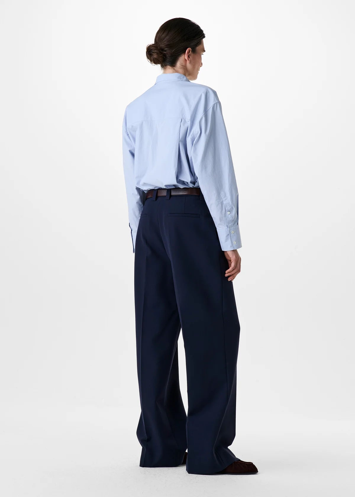 Cotton Poplin Cropped Shirt