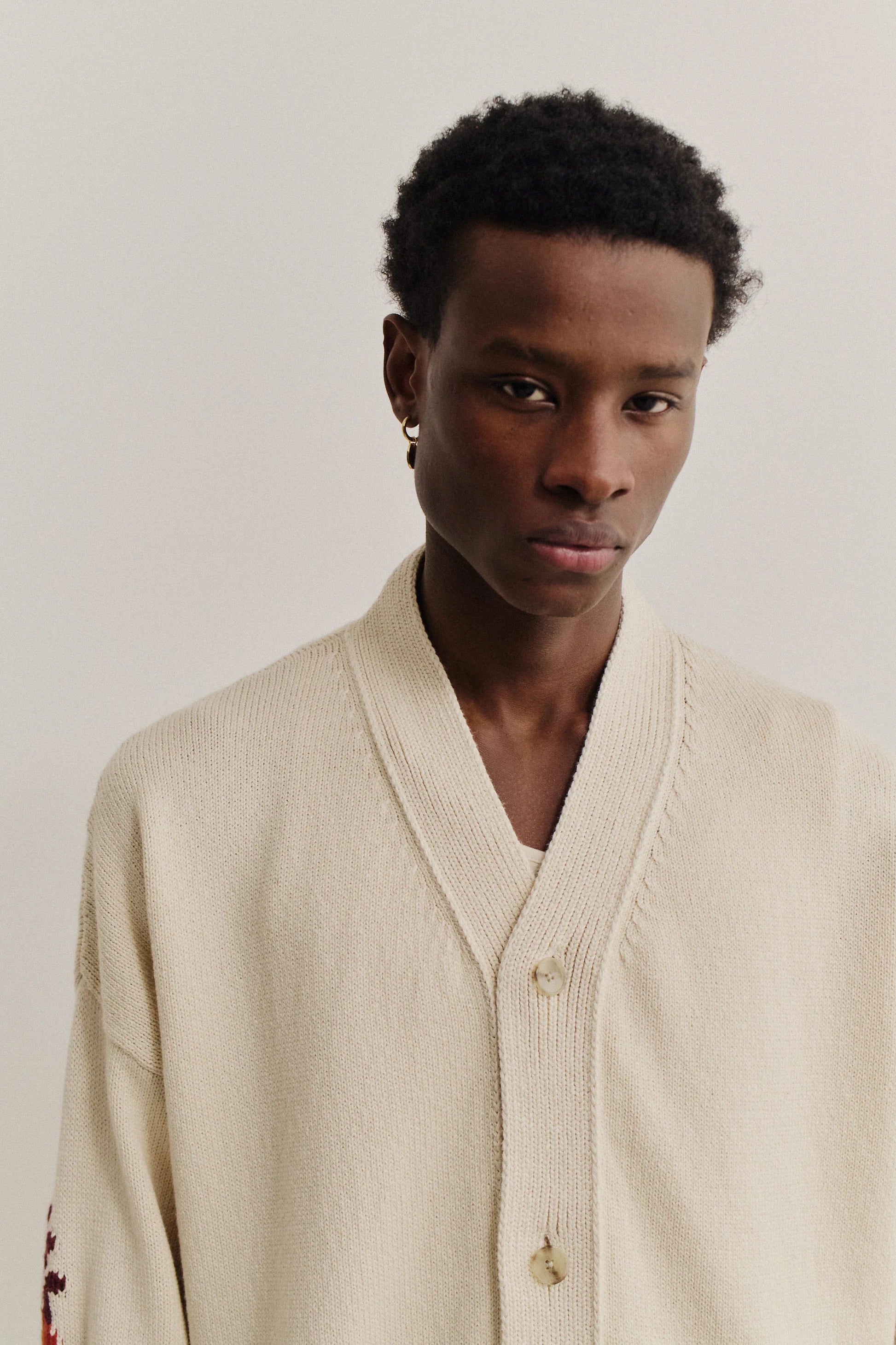 Sengo Knit Cardigan - kukunda rose
