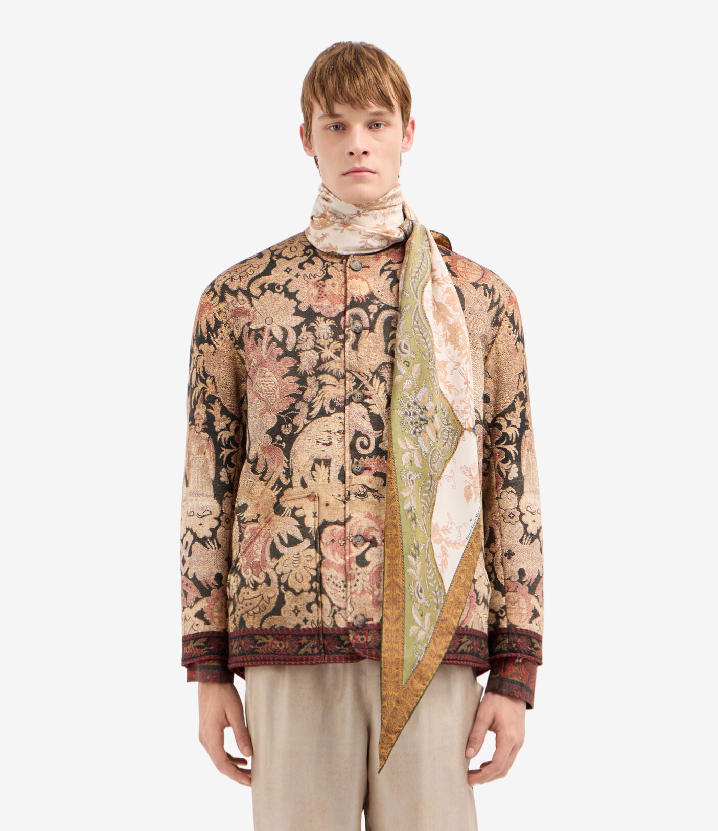 Aloeuw Silk Scarf