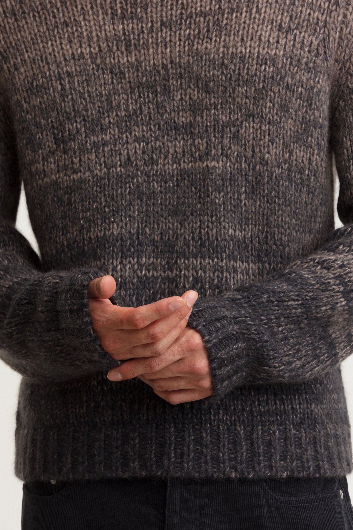 Bryan Cashmere Silk Crew Neck Sweater