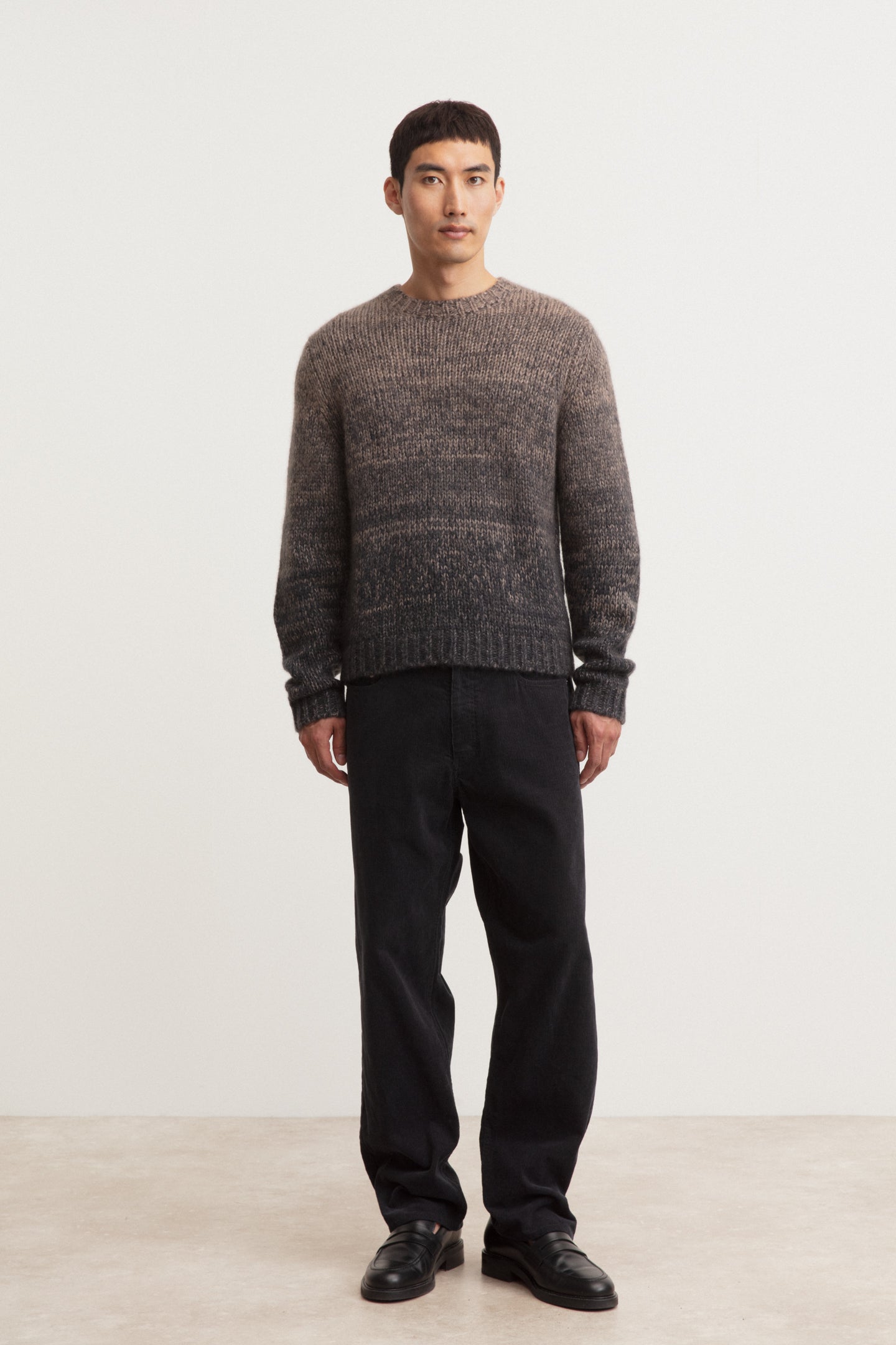 Bryan Cashmere Silk Crew Neck Sweater