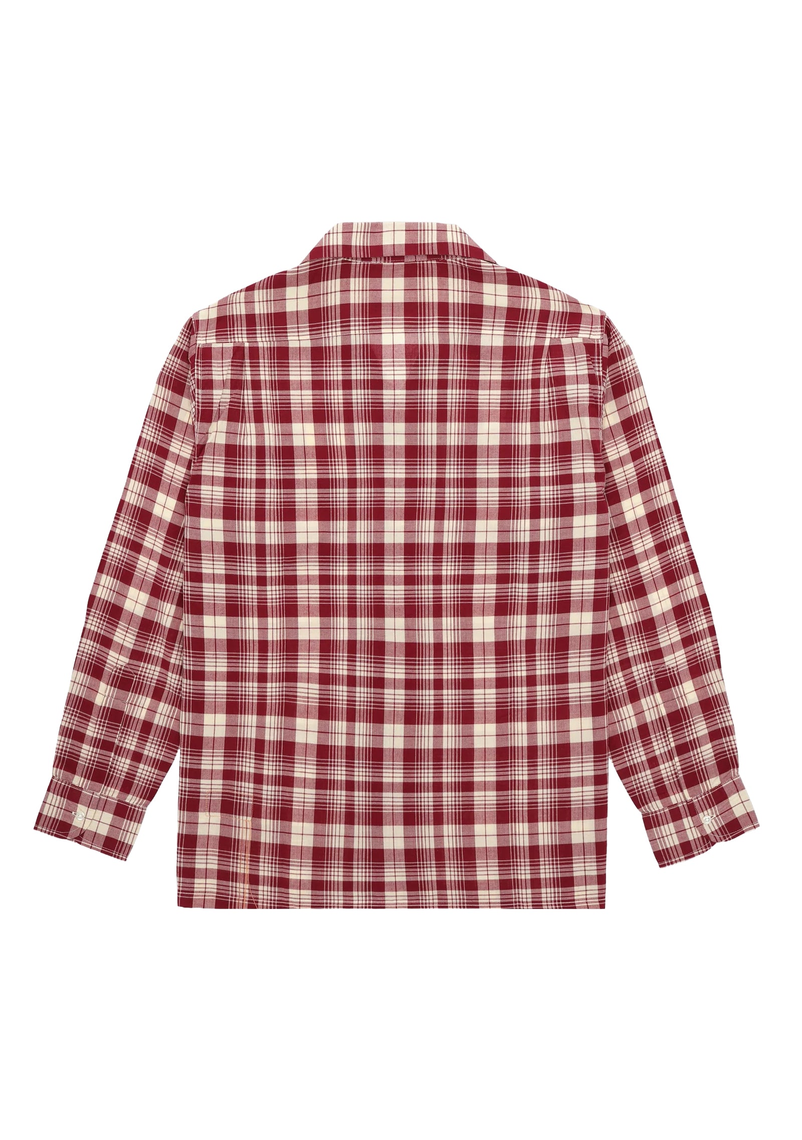 Baker Checkered Cotton Bowling Shirt