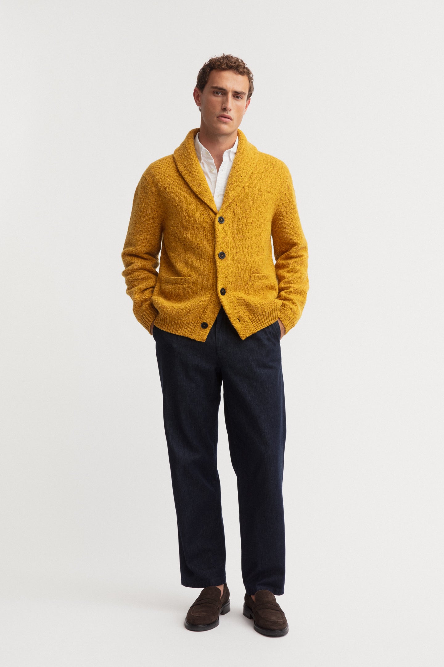 CALLUM Wolle-Cashmere Cardigan
