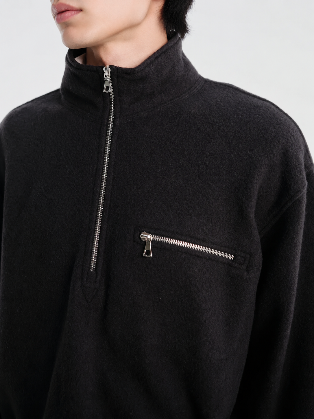 Polar Fleece Charbon