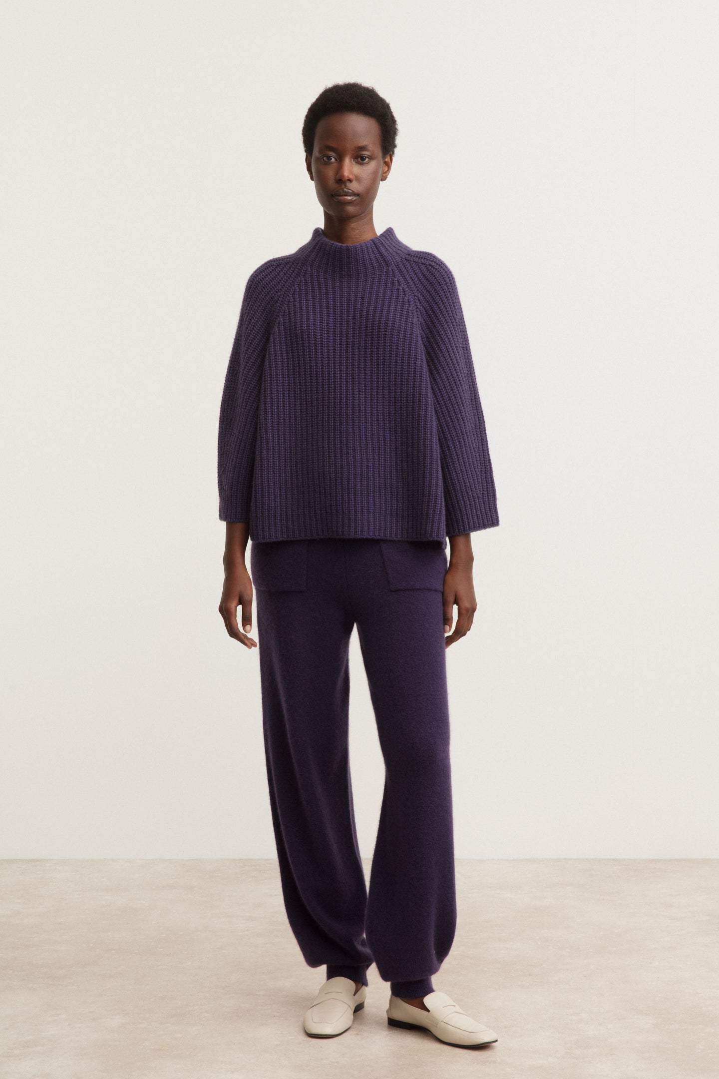 FALLOU cashmere turtleneck sweater