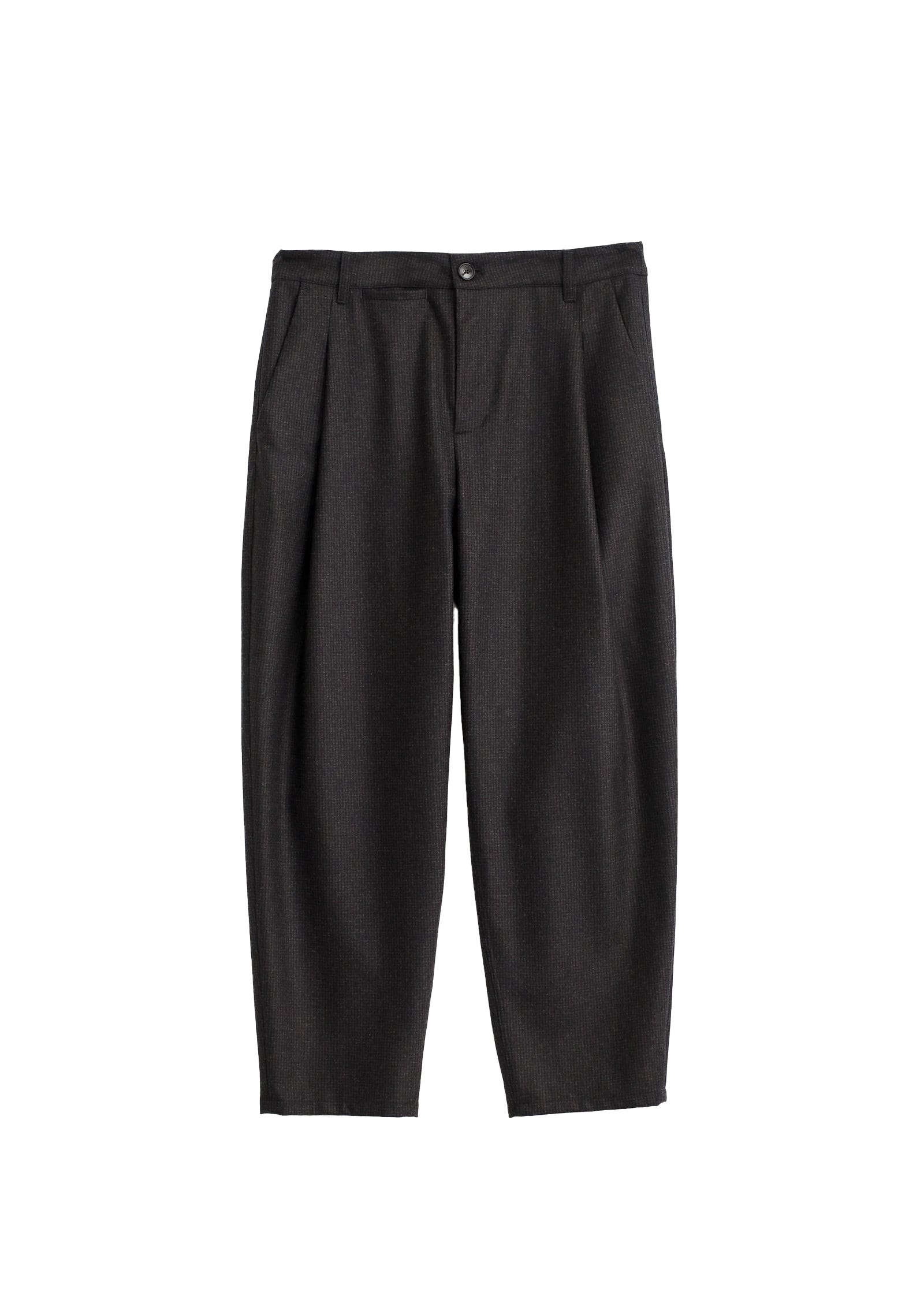 Folded Wide Trousers
