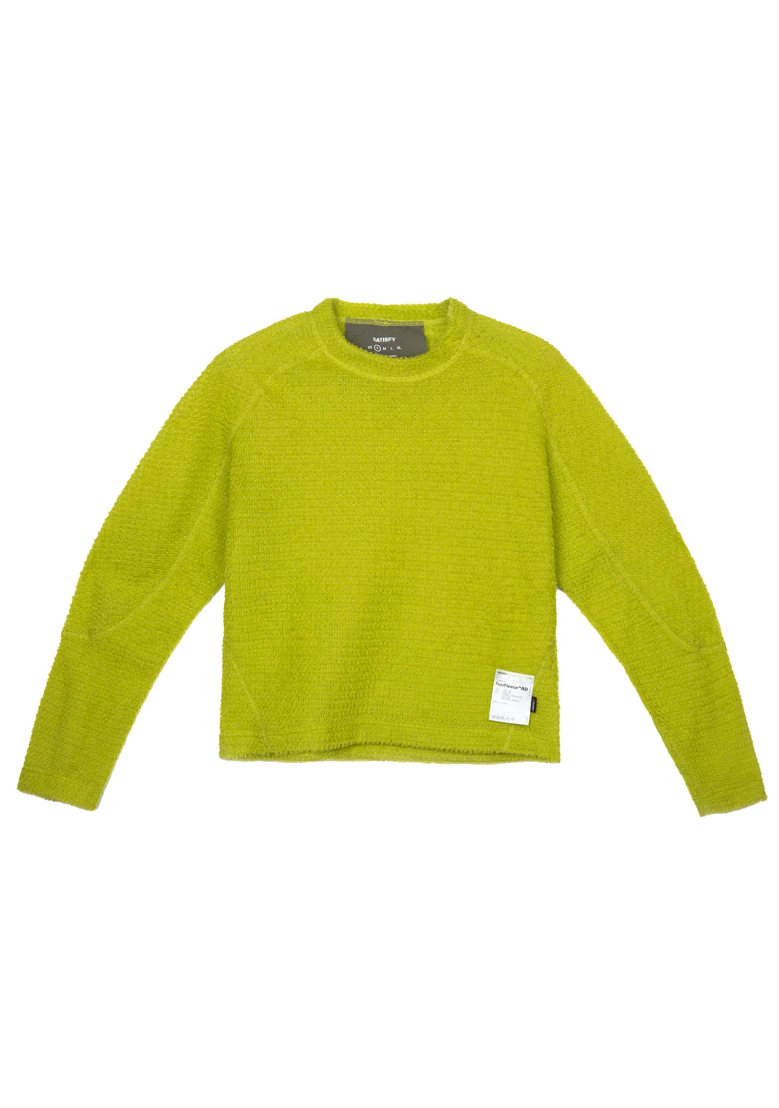 【新品】25aw SATISFY FuzzFleece™ AD Long Tee Satisfy - GhostFleece AD Long Tee - Phantom | UP THERE