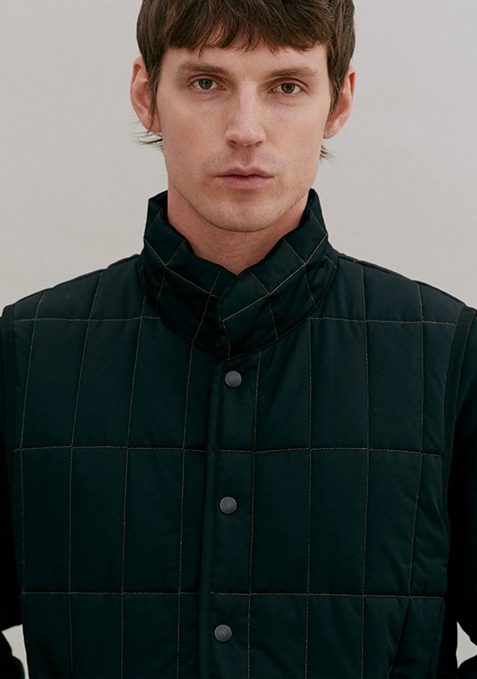 Black Edition High Neck Gilet