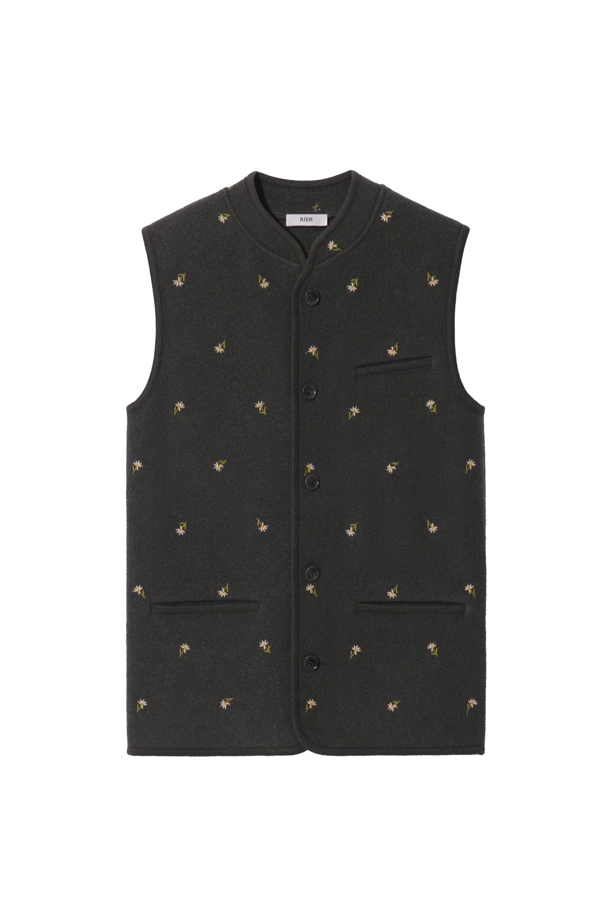 Walker Gilet crocus charbon