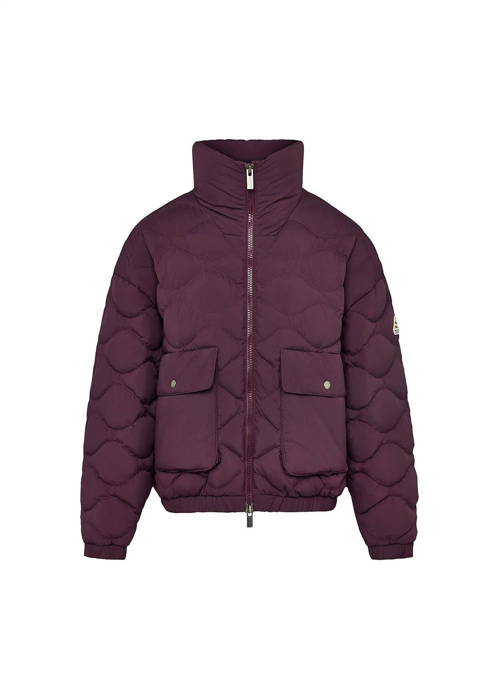 Enola short bomber down jacket