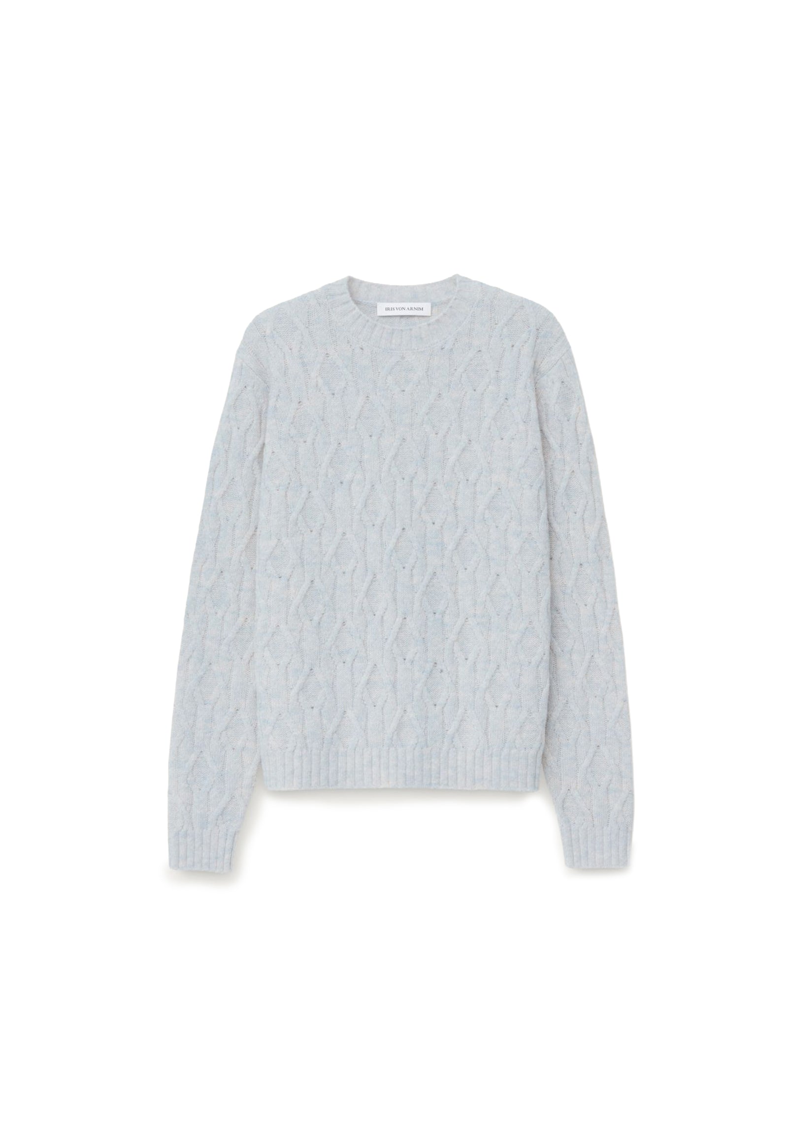 AARNO cashmere silk crew neck sweater