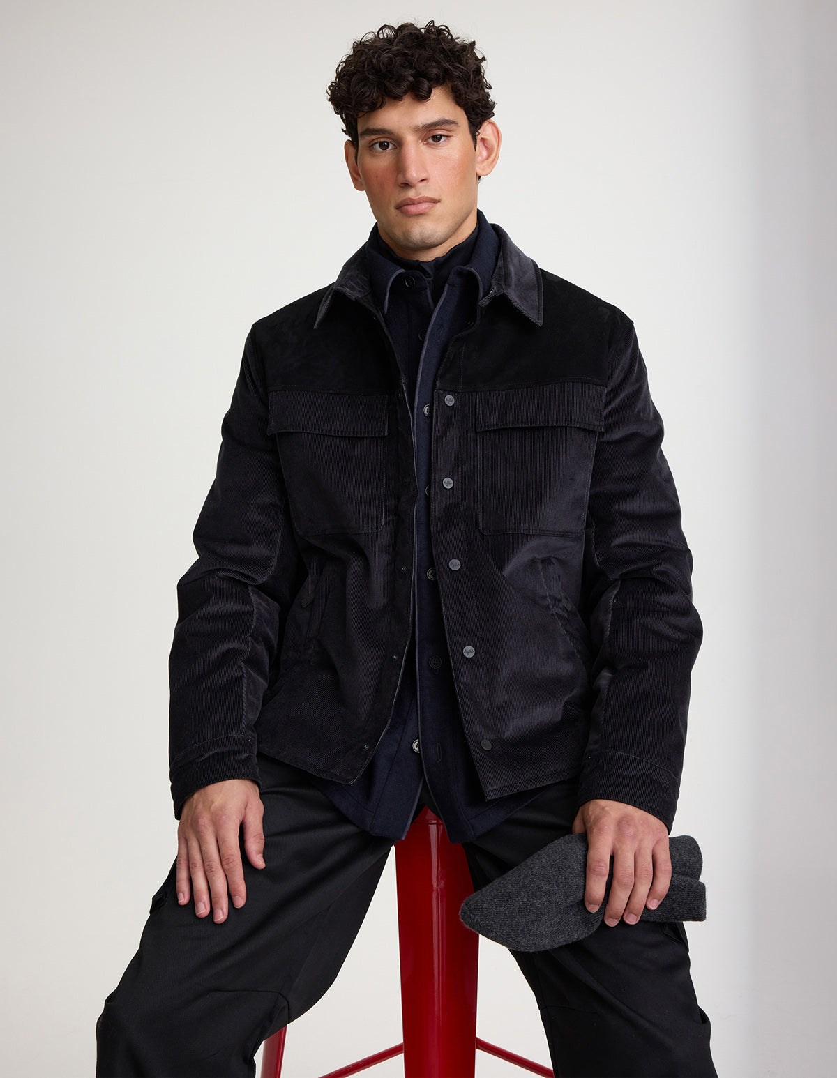 Pfeiffer Corduroy Down Jacket
