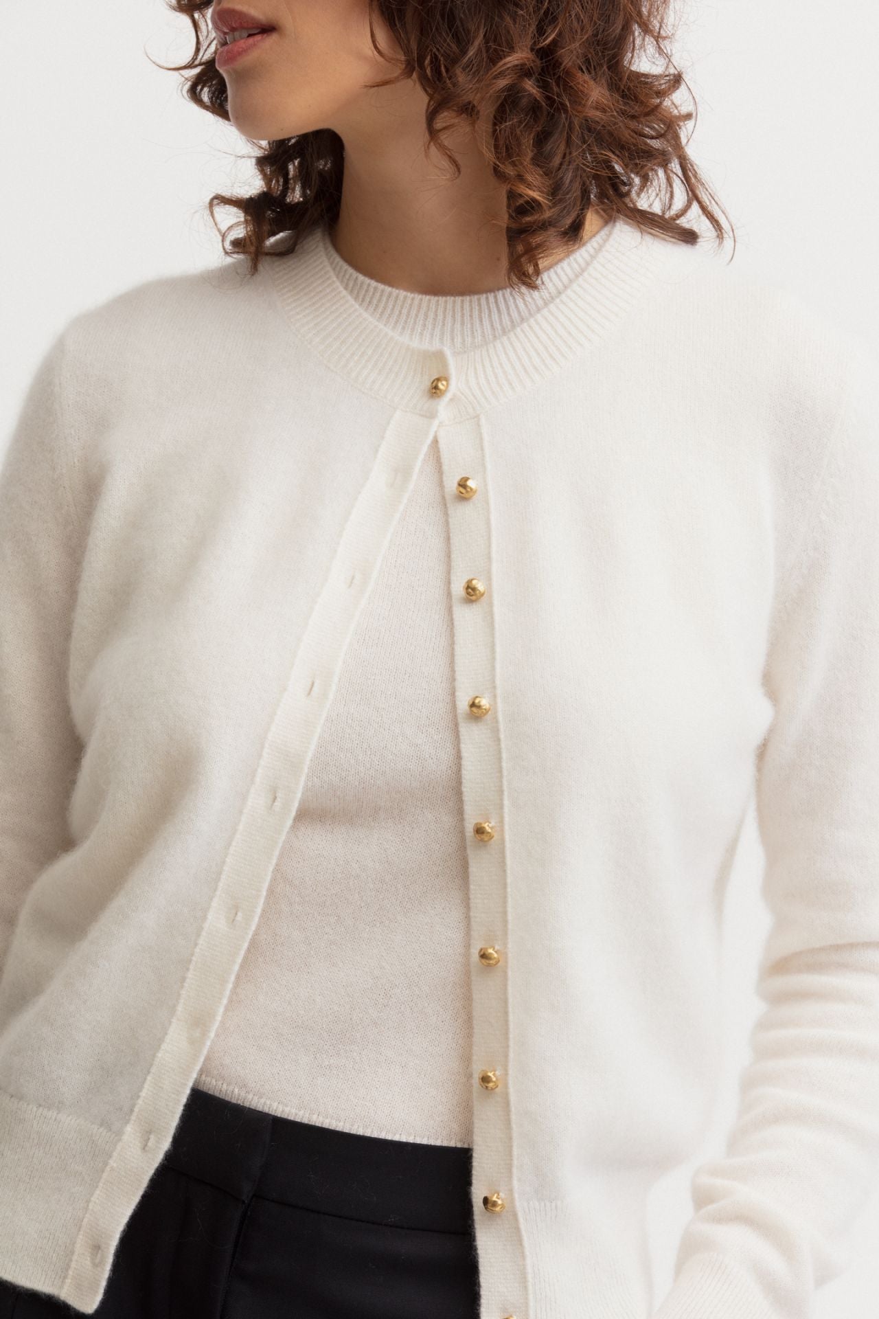 Odelia Twinset cashmere cotton