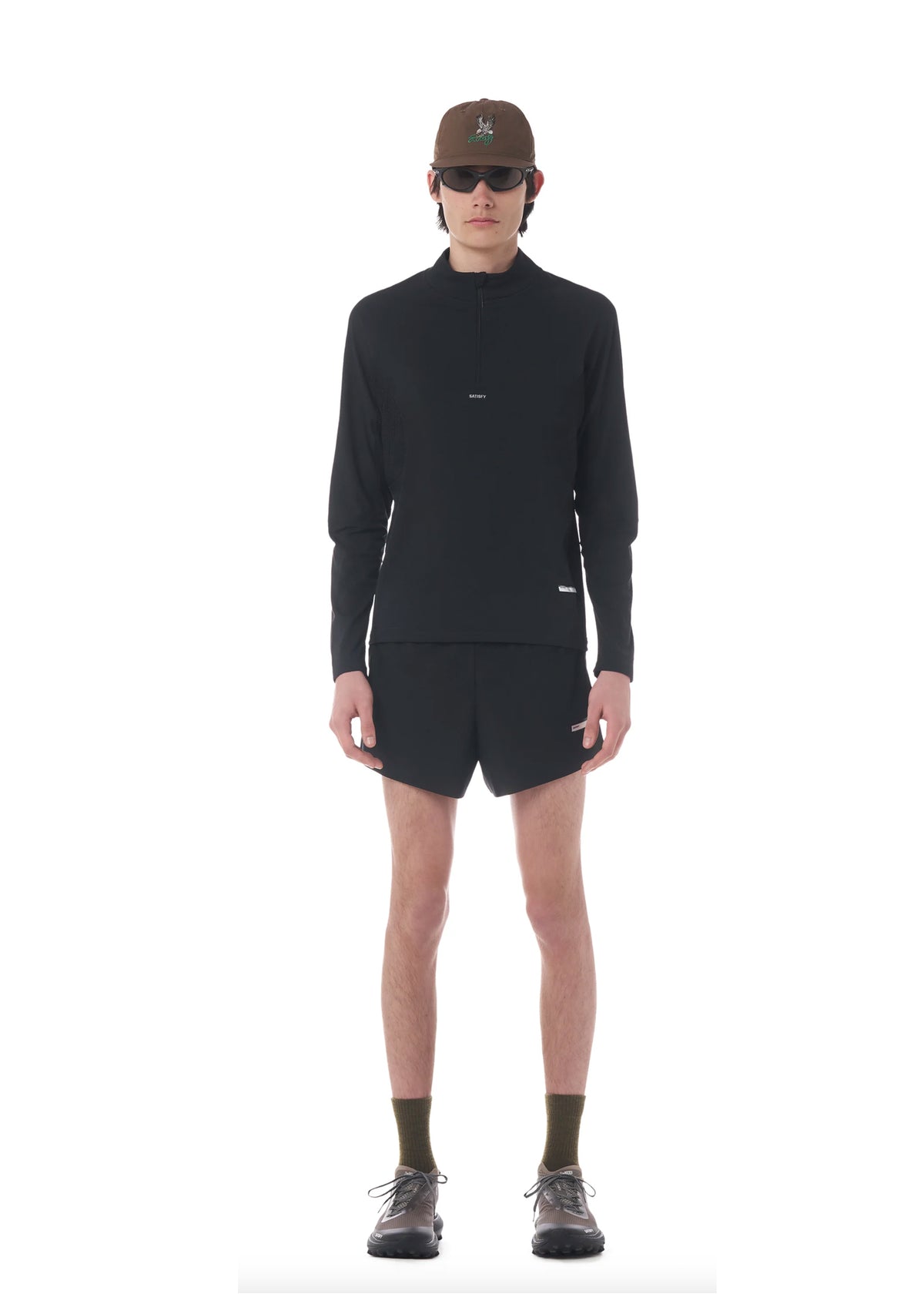 FuzzFleece™ Octa® Half‑Zip Long Tee
