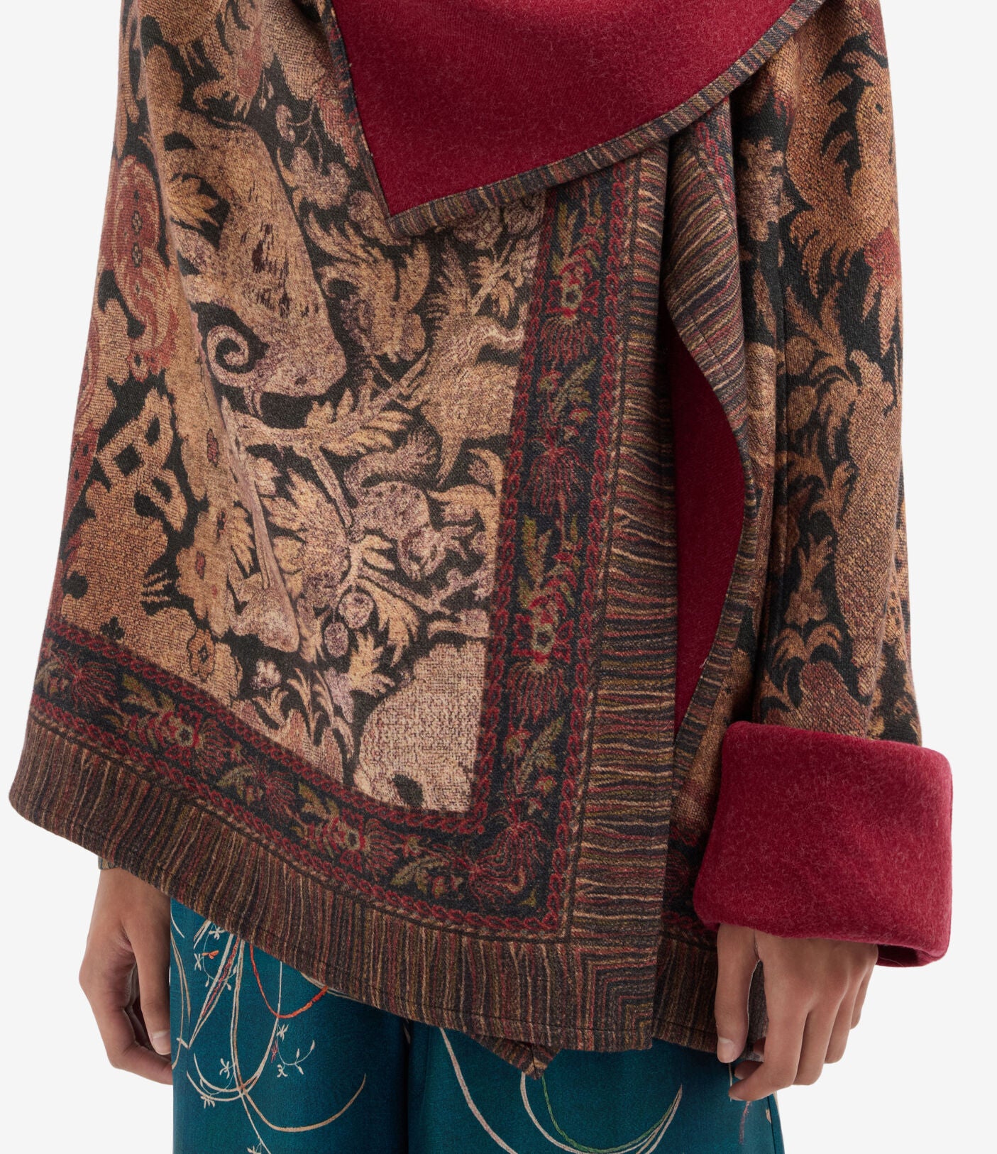 Pancake Wool Cape Errante