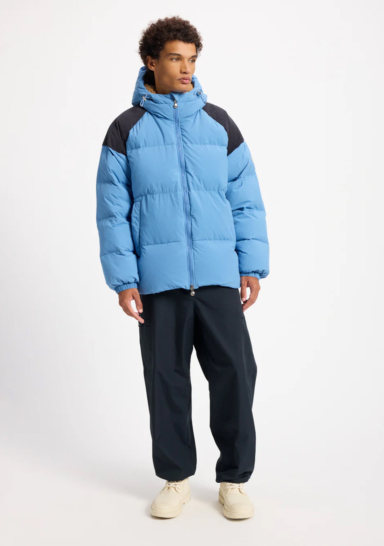 Retro Sten Hooded Puffer Jacket