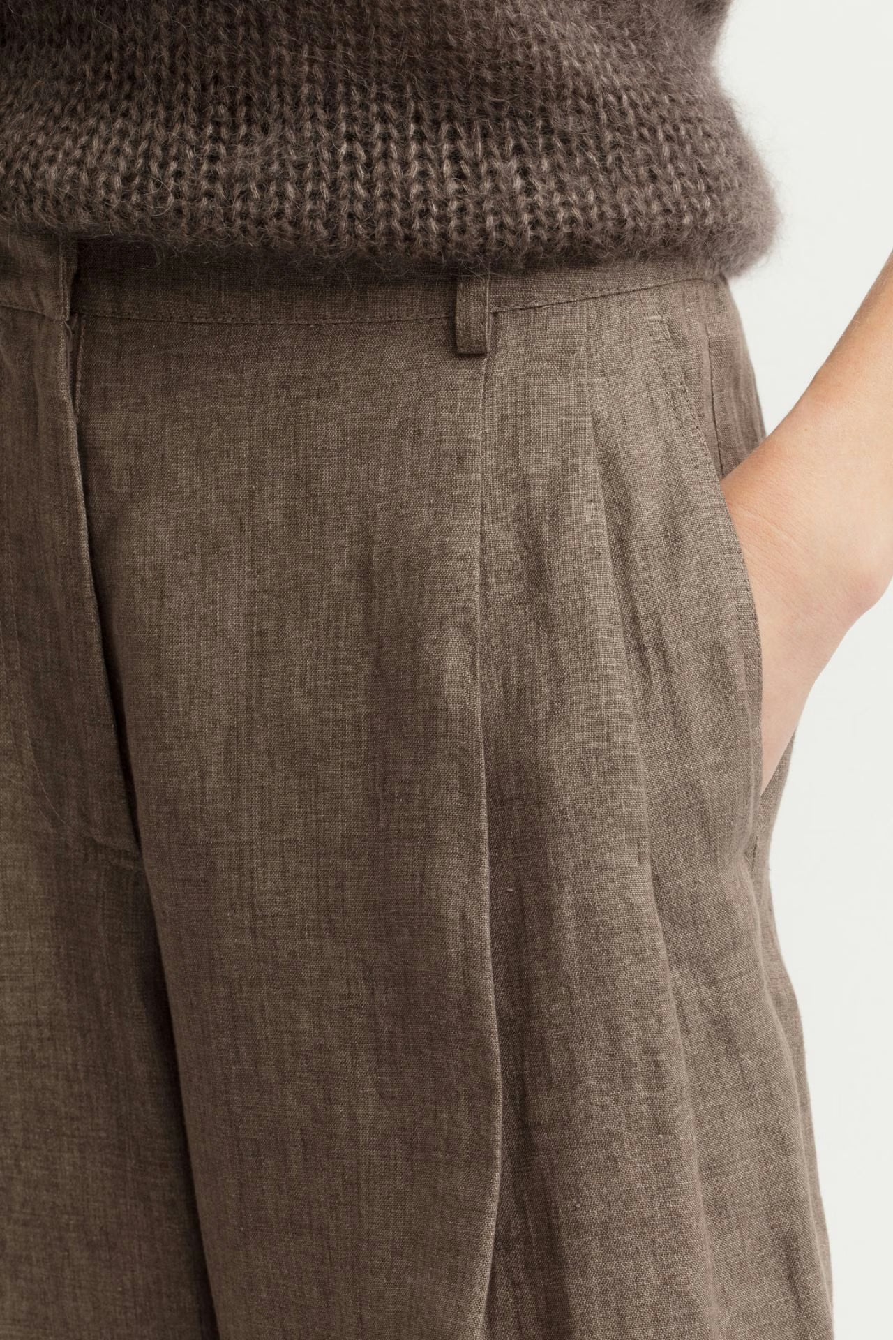 SANTORINI Leinen Hose