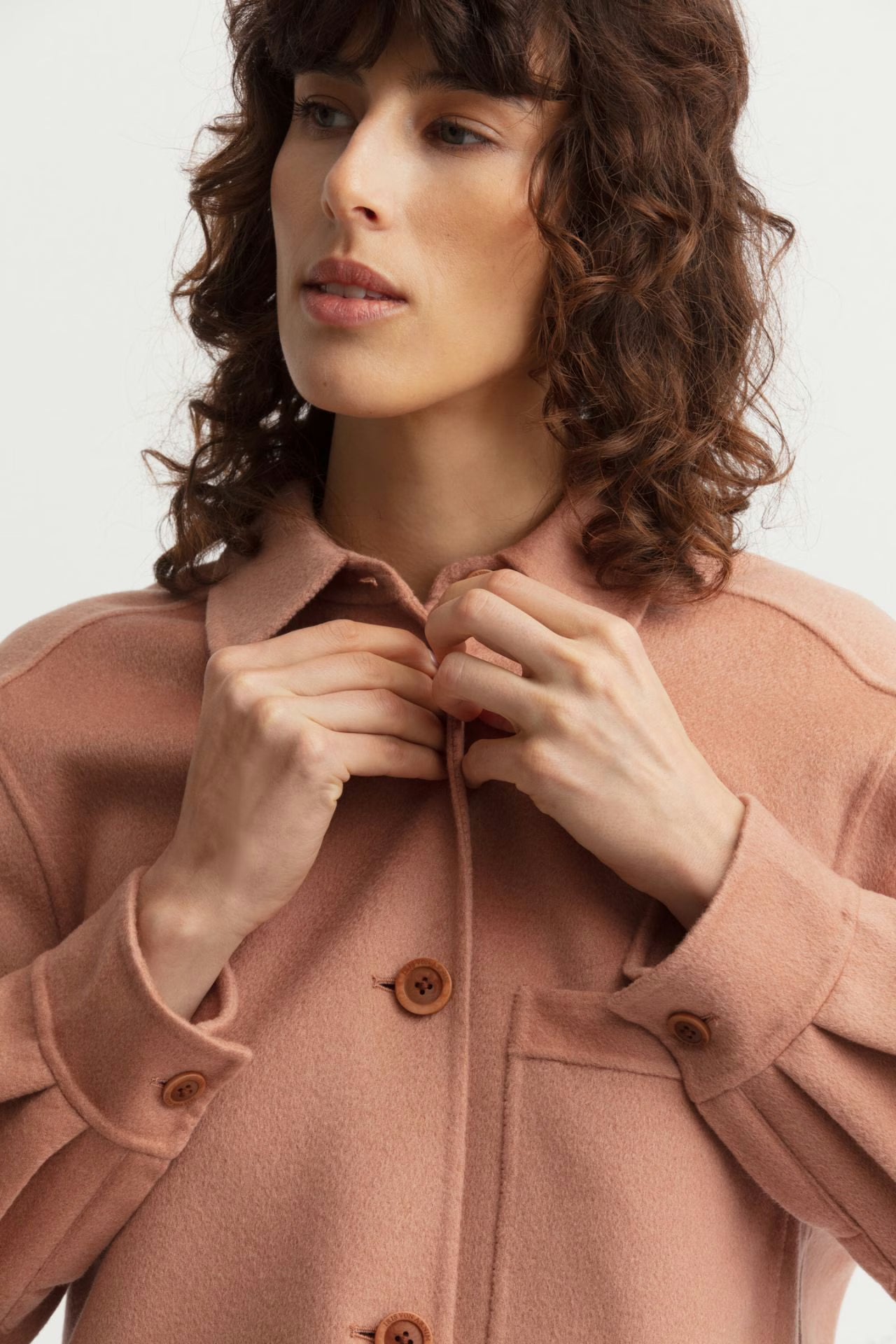 Zuleika Doubleface Shirt Jacket