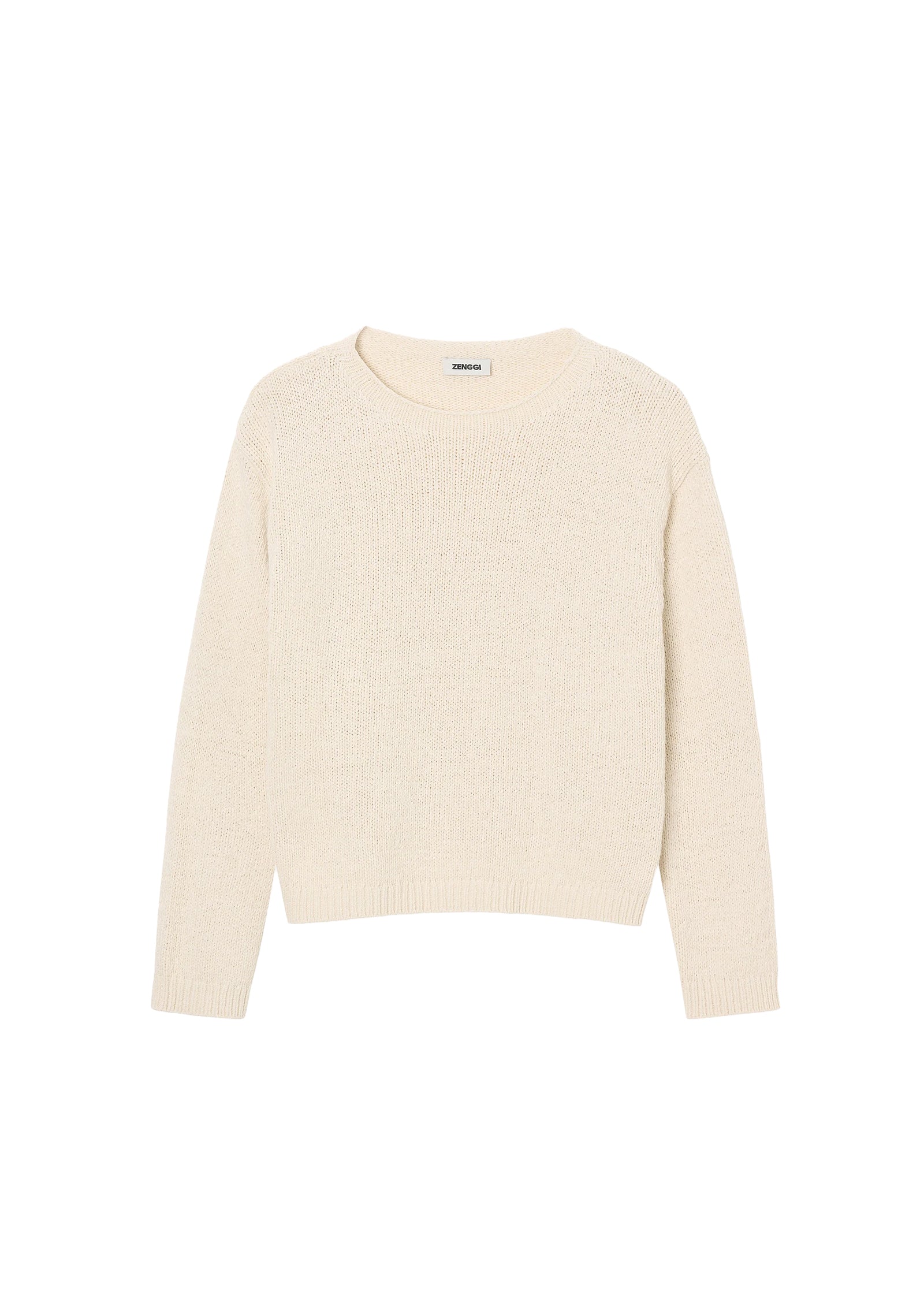 COTTON TAPE PULLOVER
