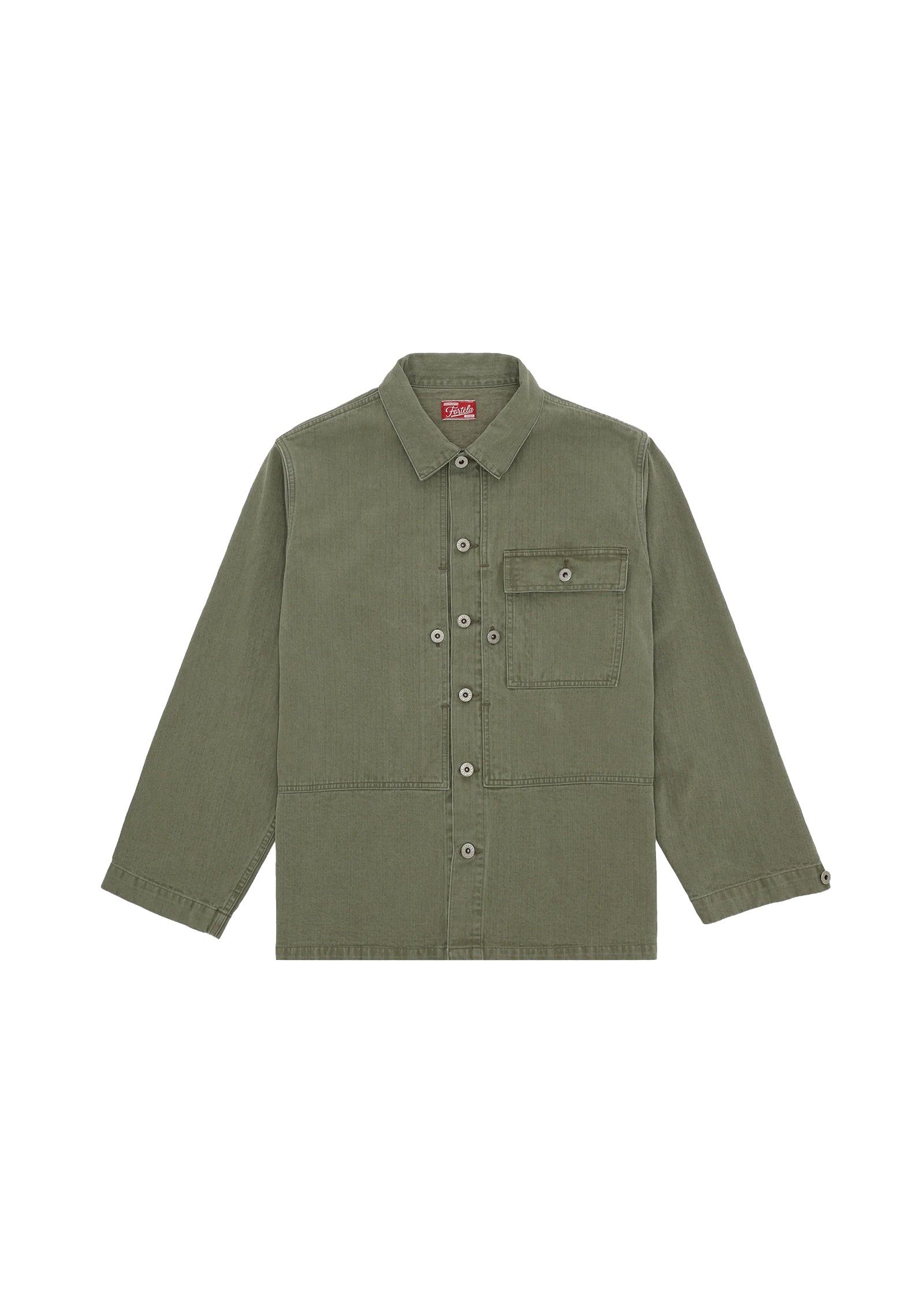 Newfrog Japan Herringbone Military Overshirt