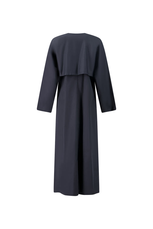 ROBIN LIGHT COTTON POPELINE BELTED DRESS