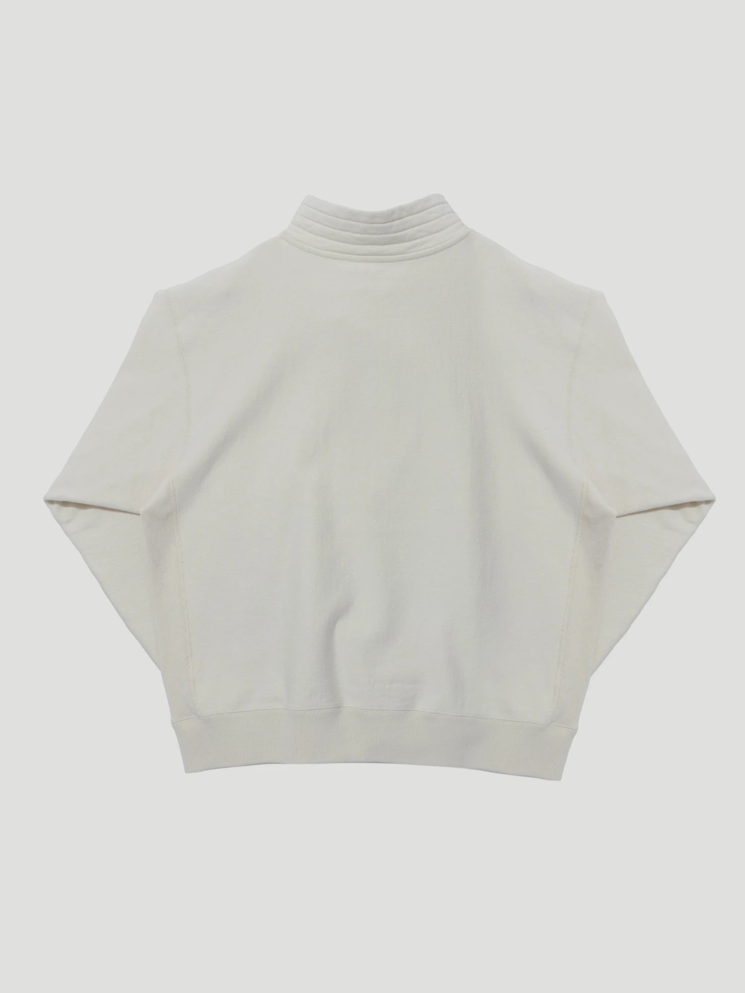 Zipper High Neck Pullover