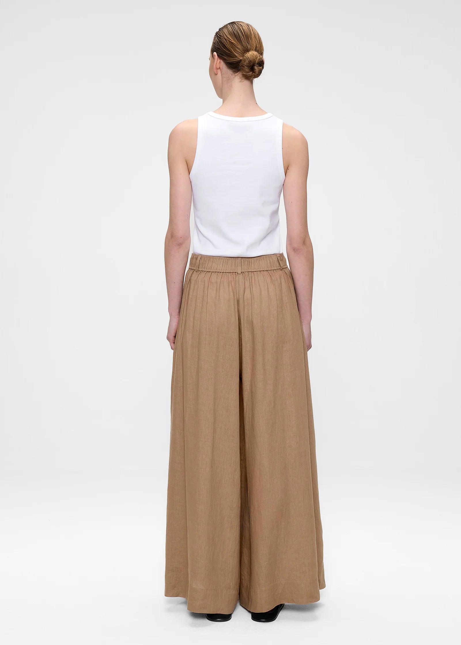 Washed Linen Culottes
