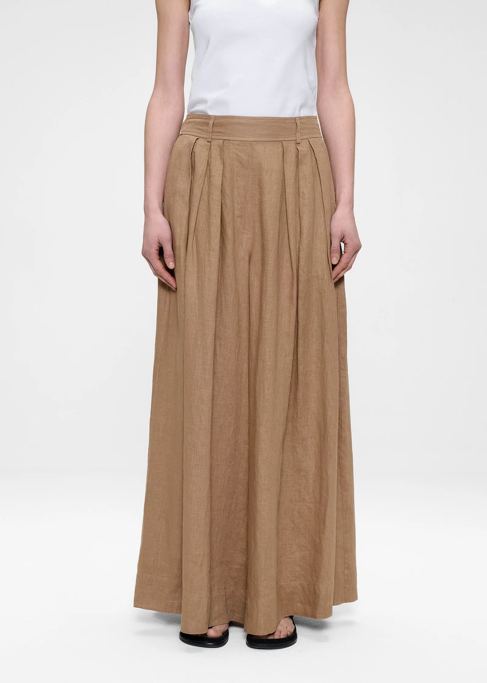Washed Linen Culottes