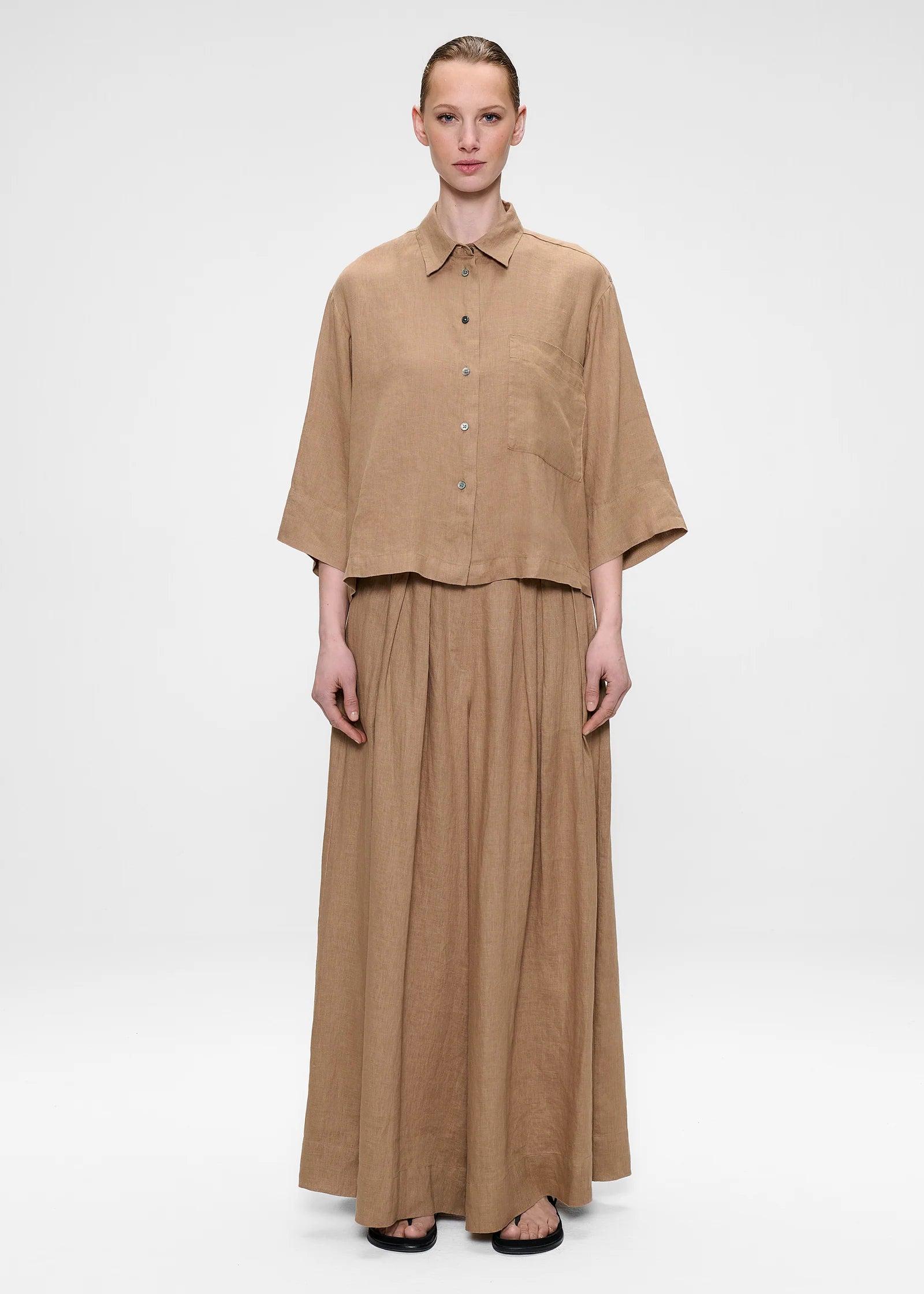 Washed Linen Shirt