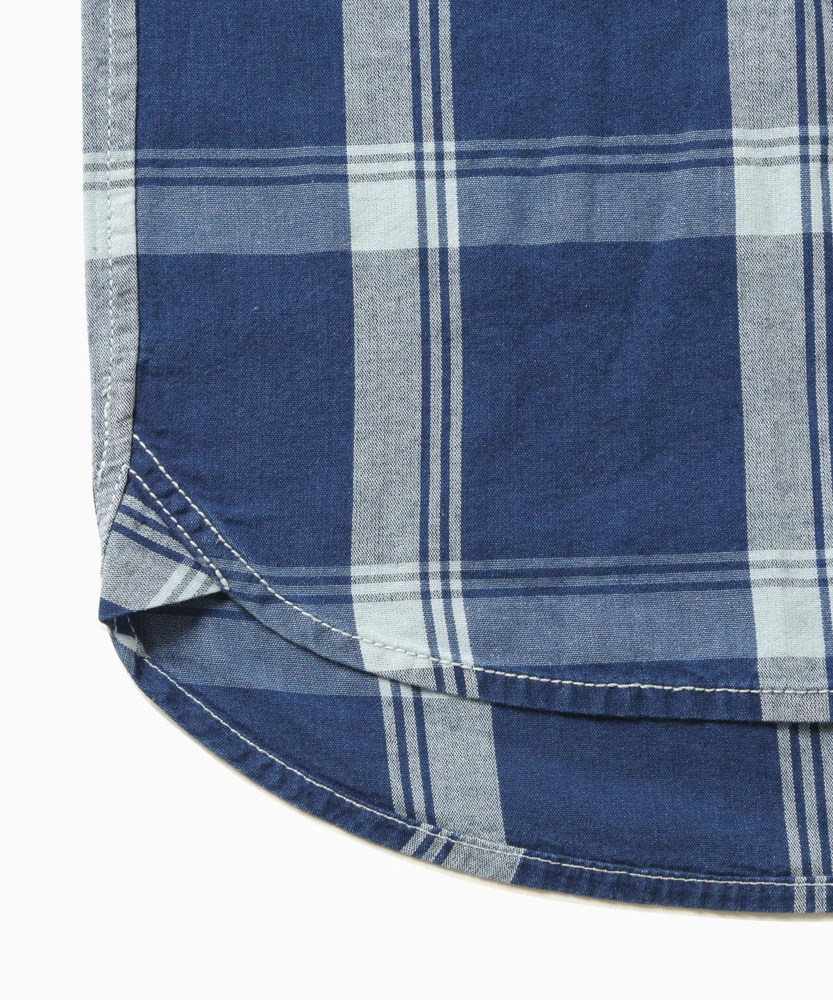 Indigo Check Longsleeve Shirt