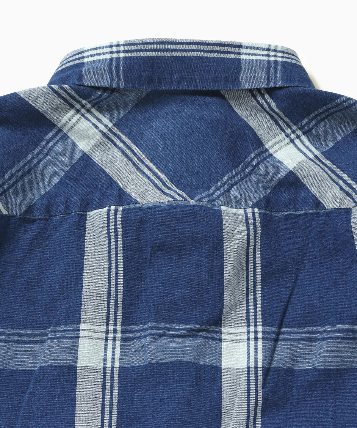 Indigo Check Longsleeve Shirt