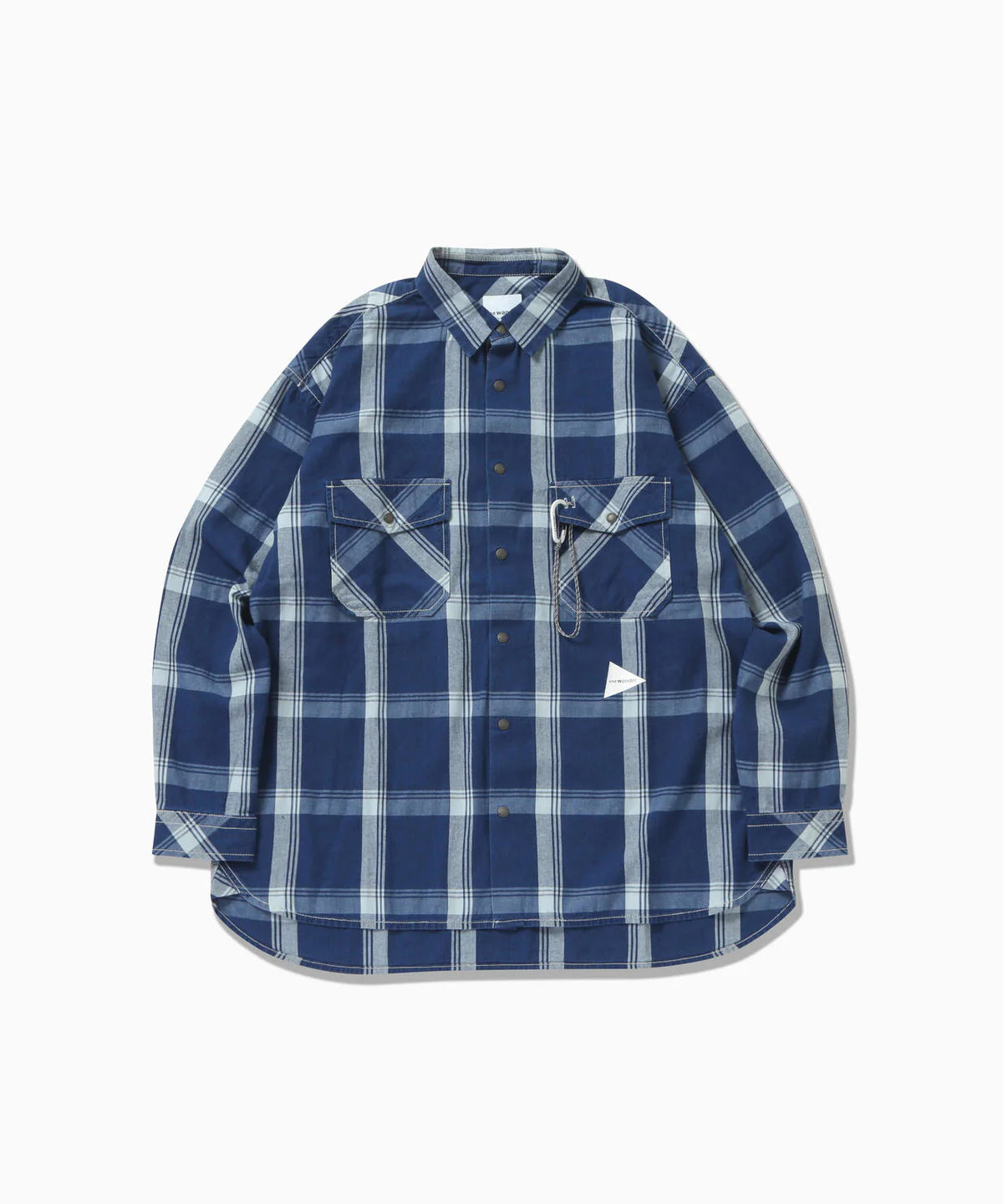 Indigo Check Longsleeve Shirt