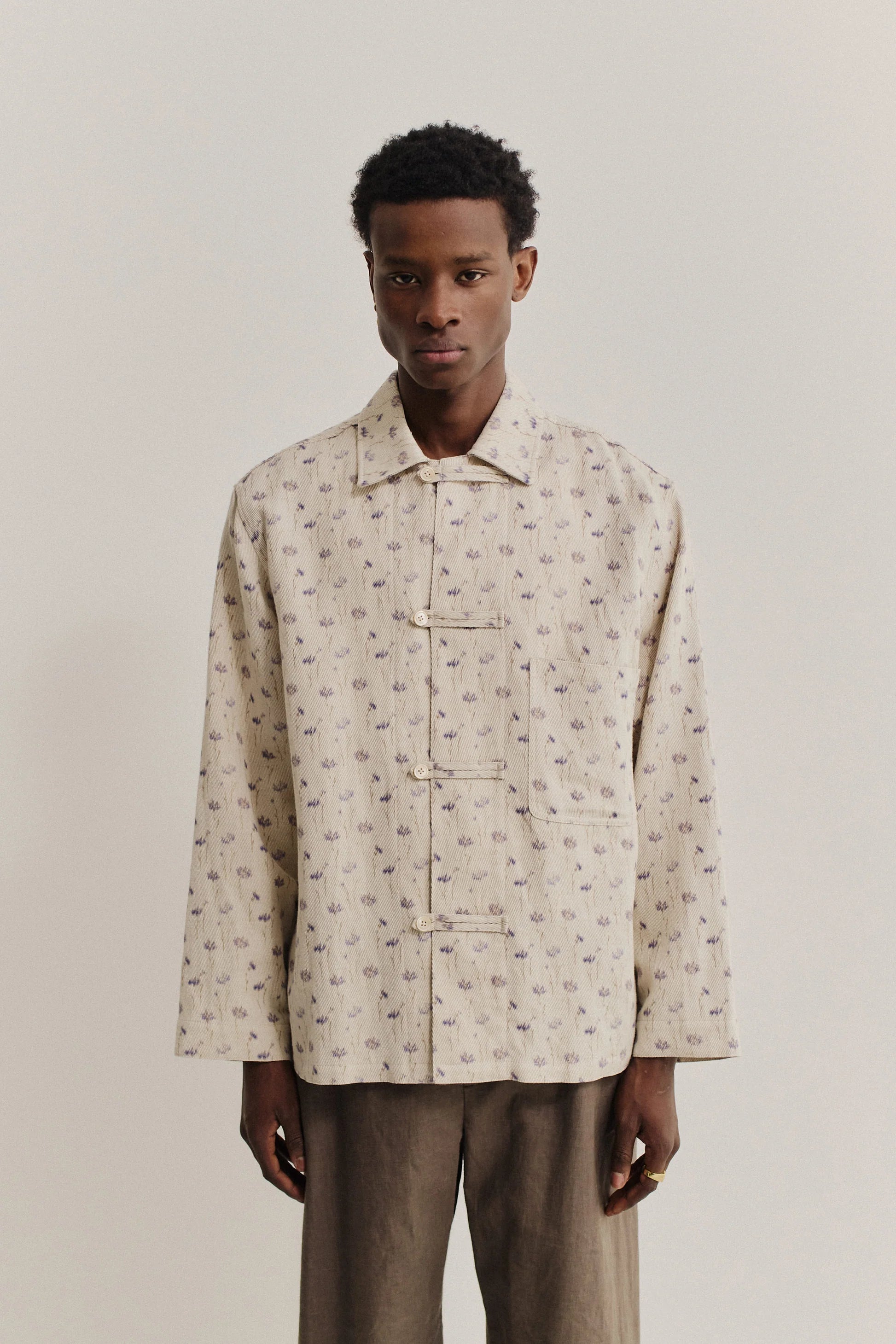 Matara Overshirt - Kornfeld Blume