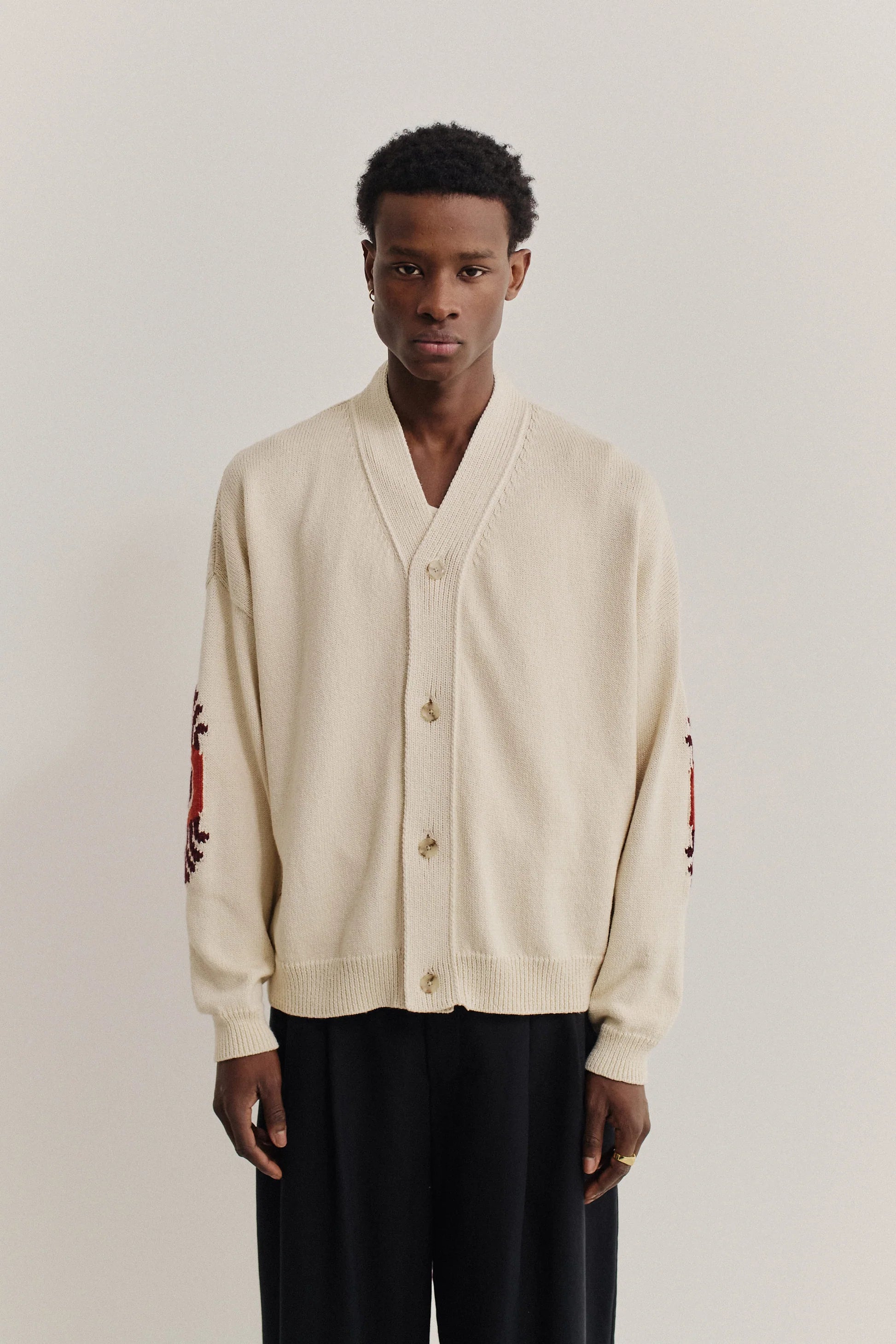 Sengo Knit Cardigan - kukunda rose