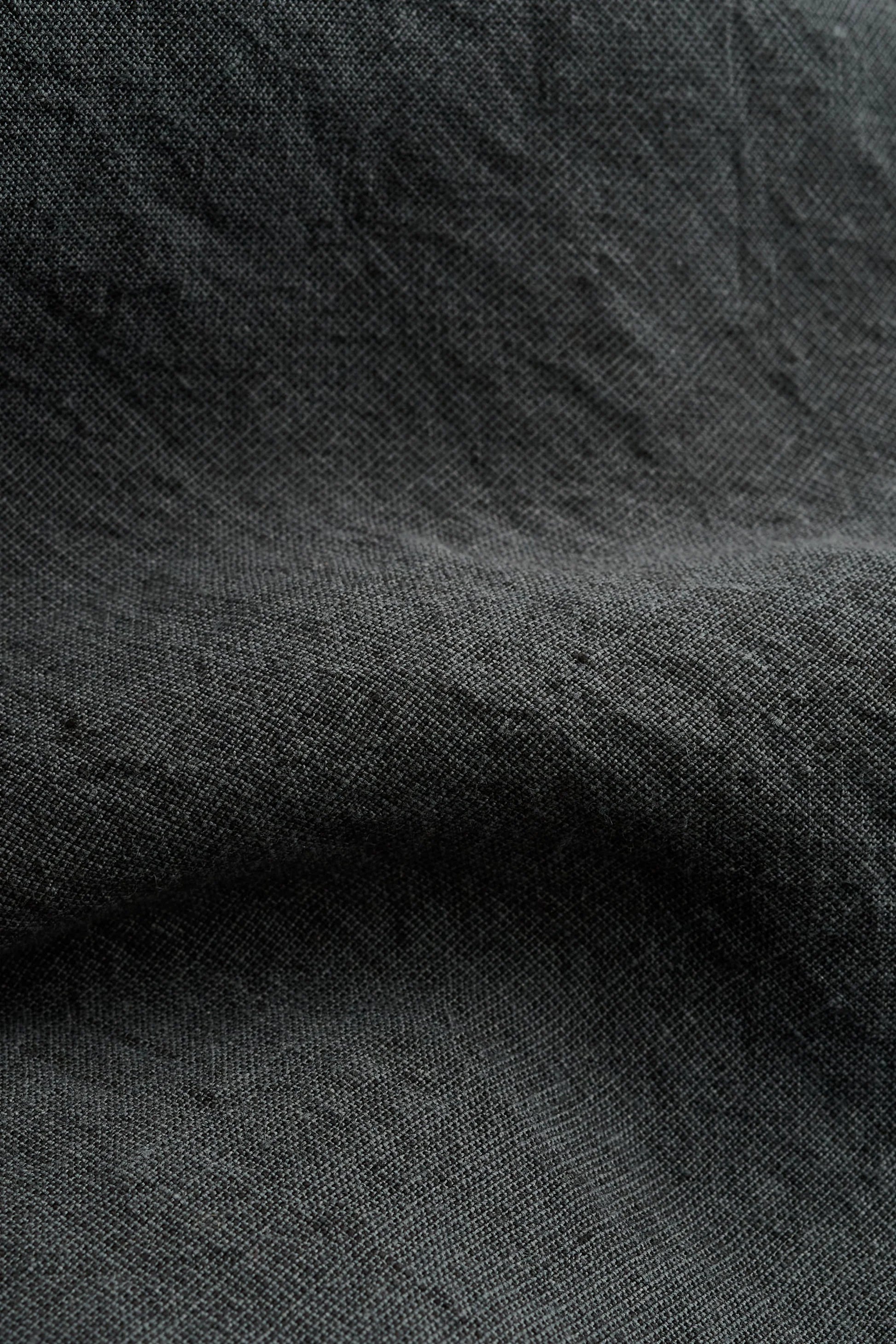 Rumba Shirt - coal linen