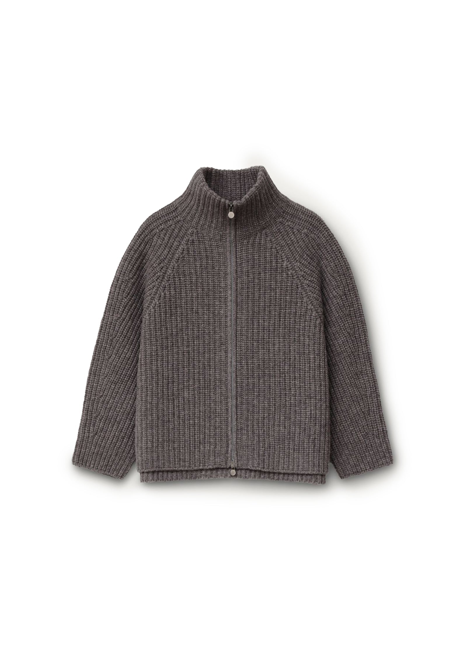 FALLOU ZIP Cashmere Cardigan