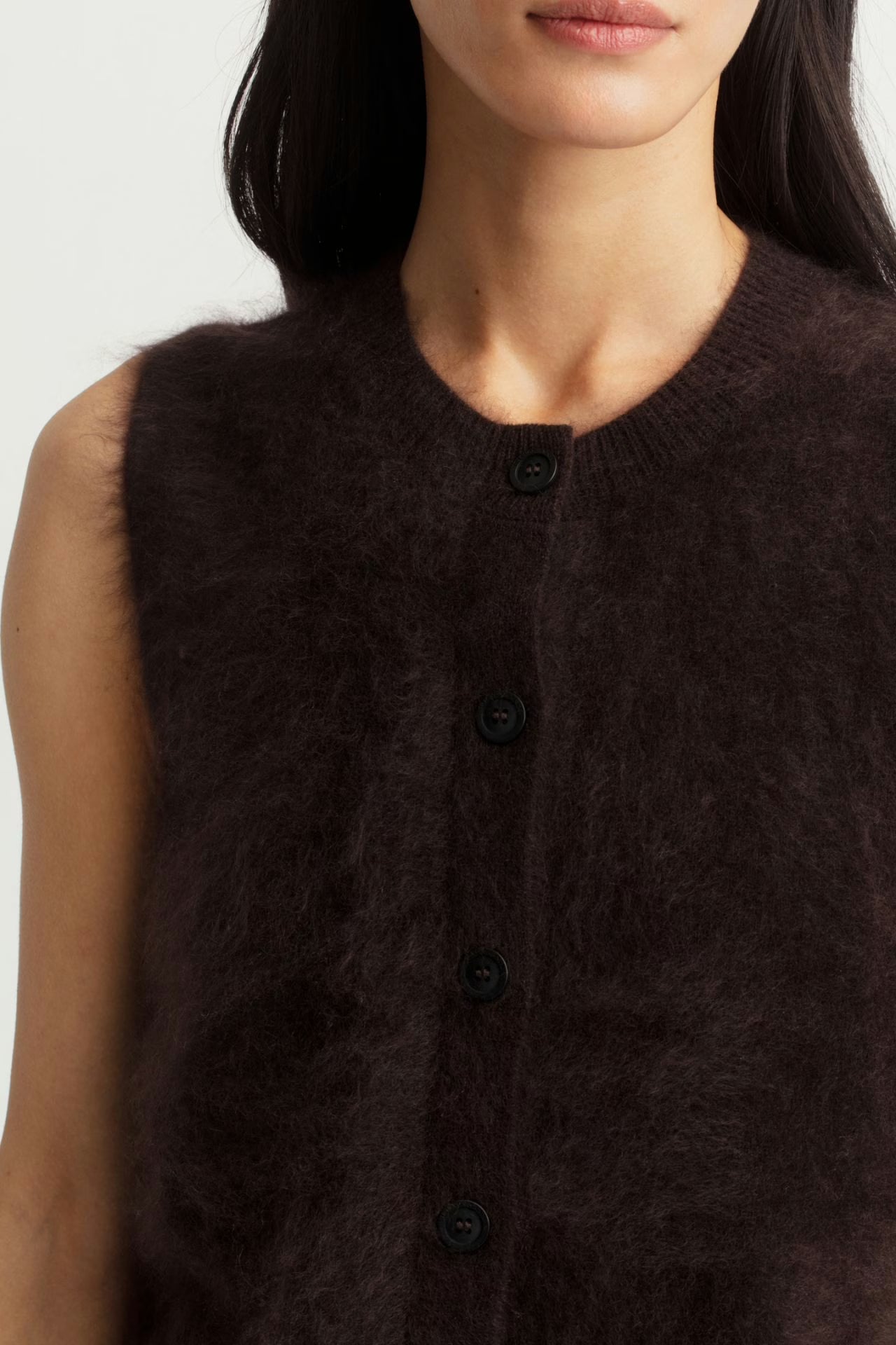 KALIE Brushed Cashmere Top