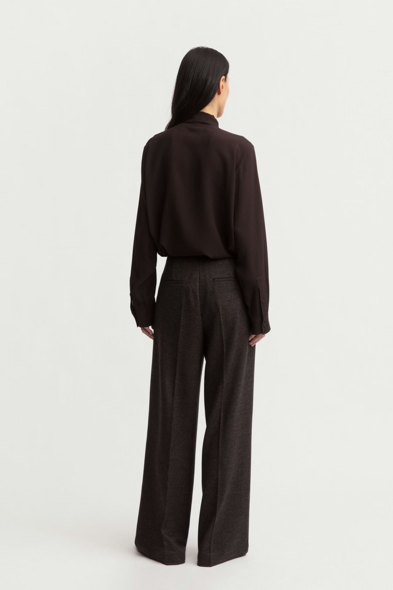 LAINIE PEPITA Bundfaltenhose