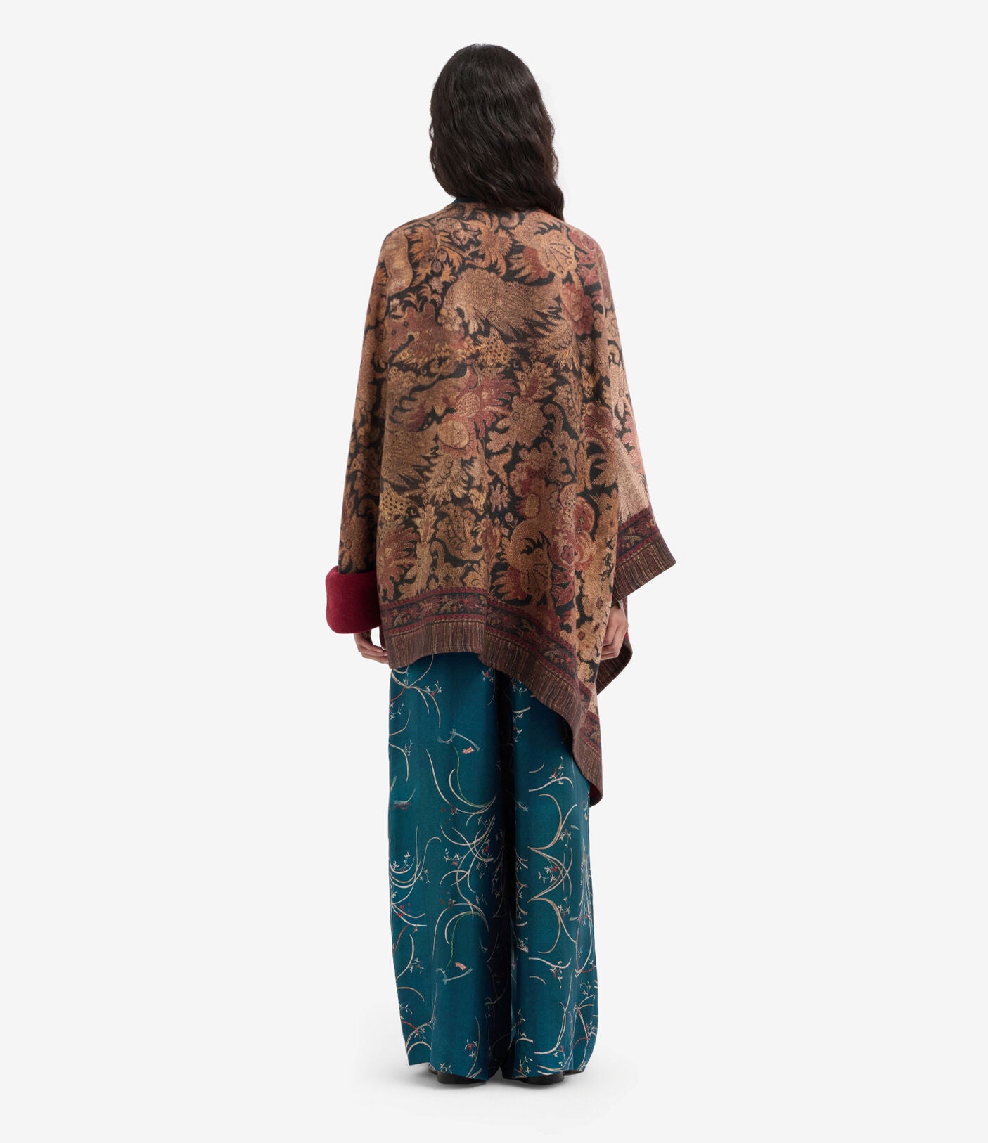 Pancake Wool Cape Errante