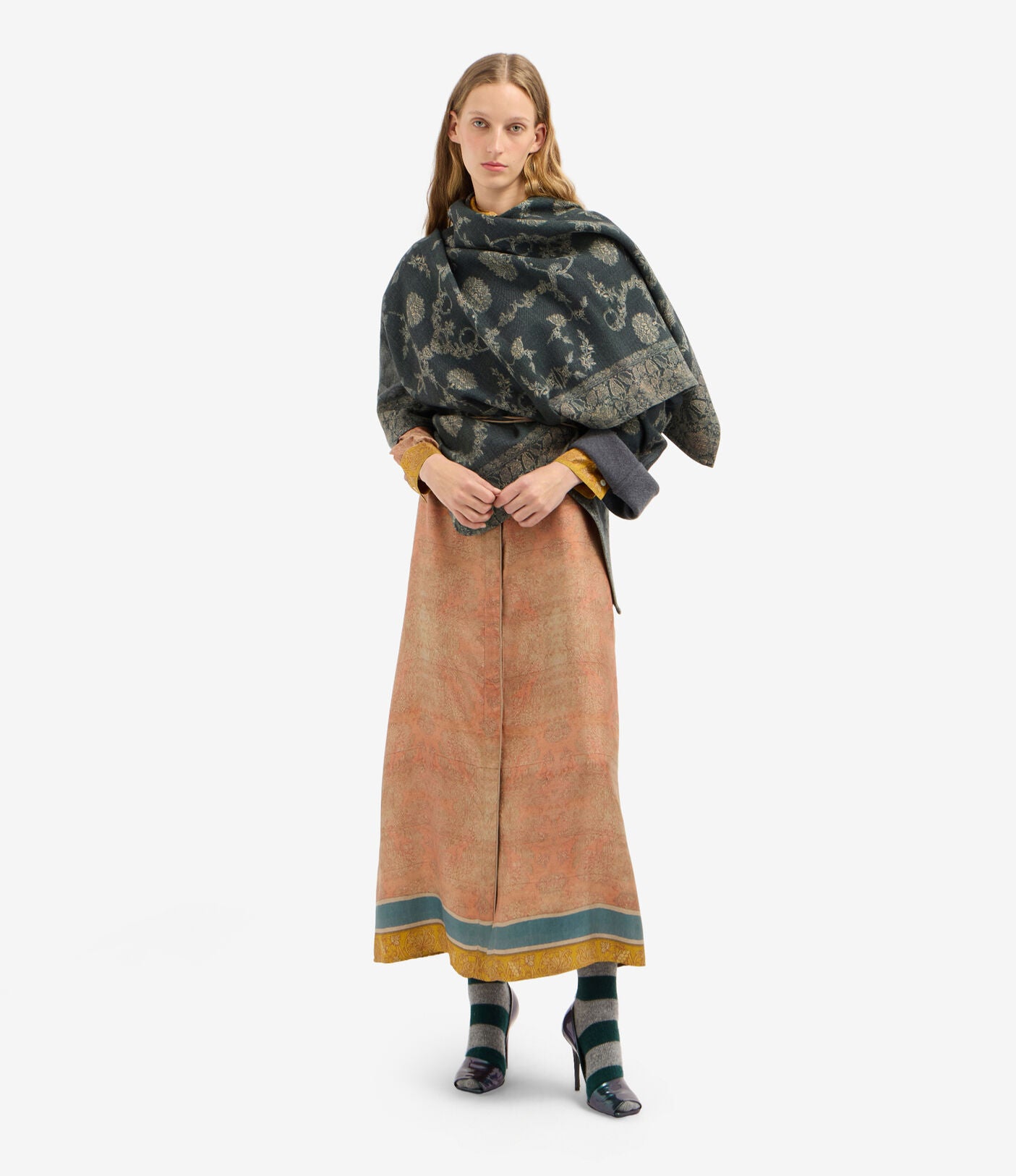 Pancake Wool Cape Errante
