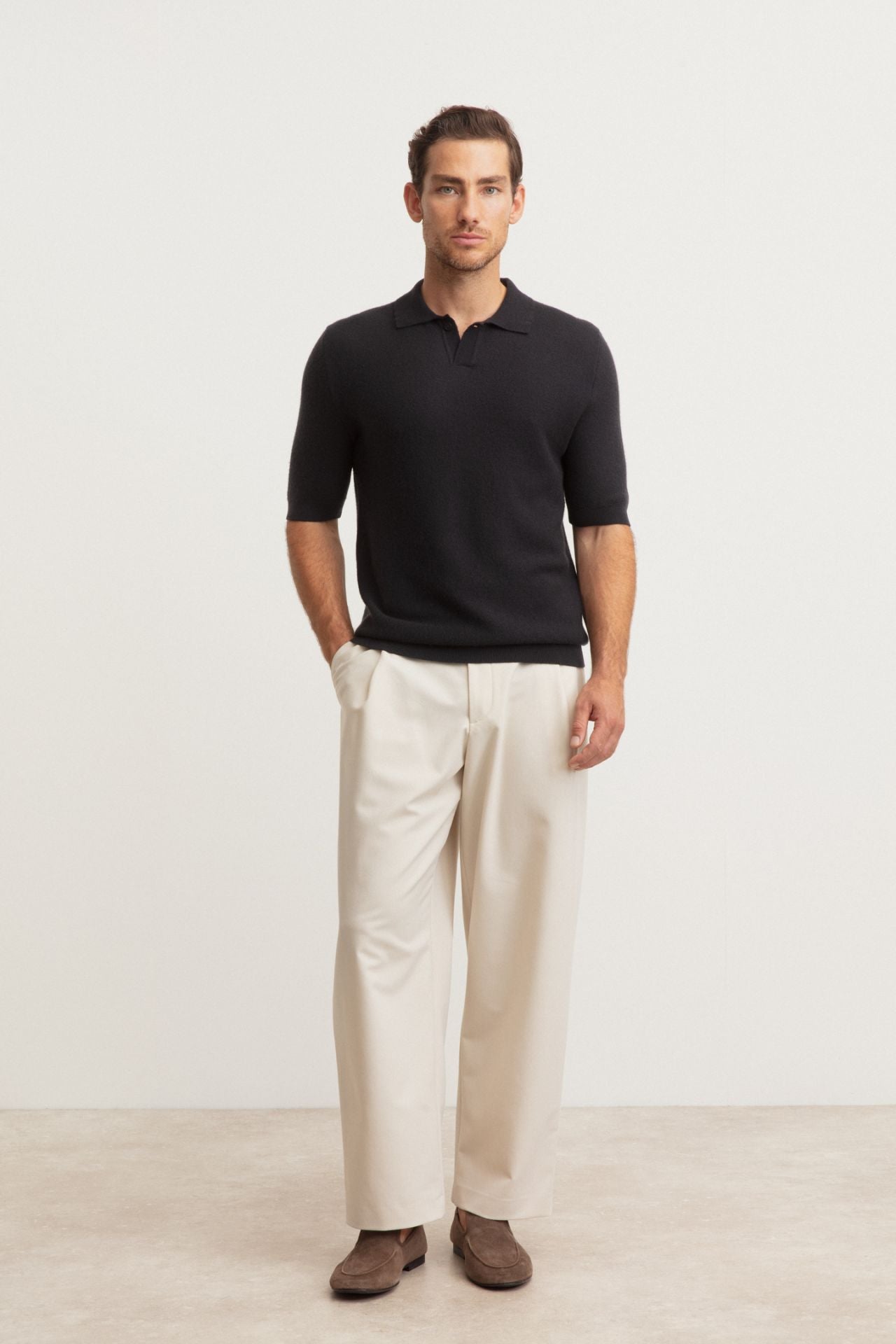 Princeton Superfine Cashmere Polo