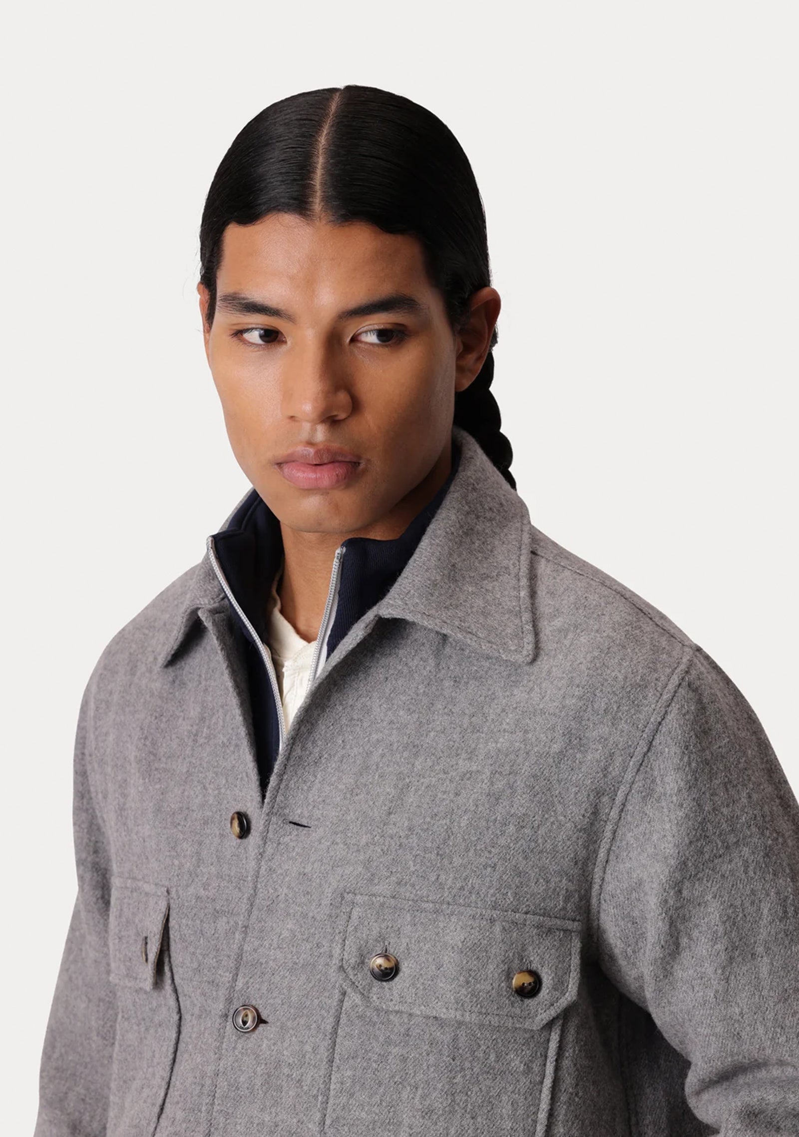 Pepper Overshirt in Wool