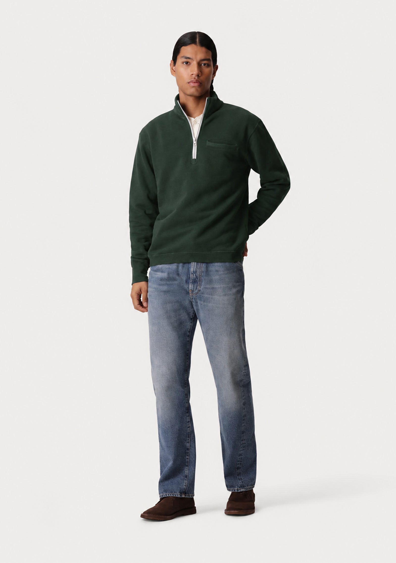 Princeton Fleece Jersey Sweater