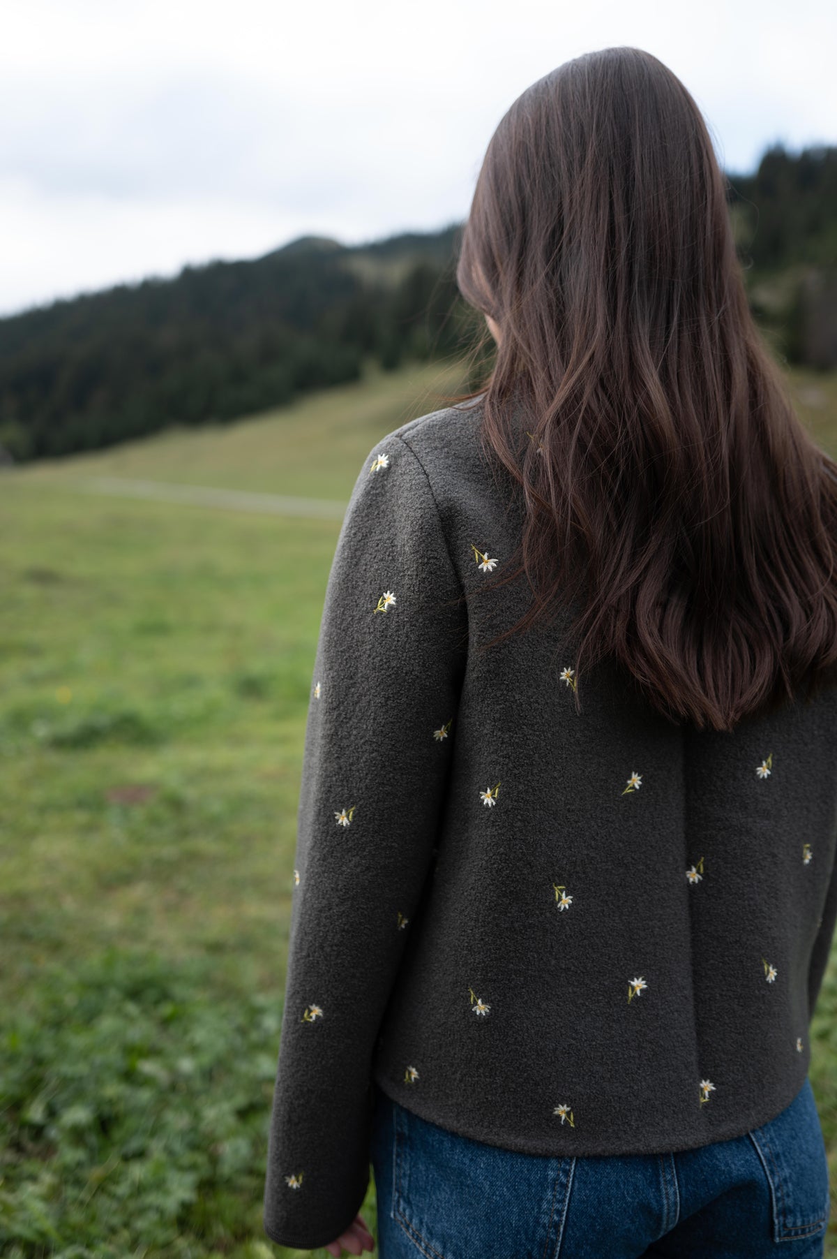 Walker Jacket Mini Zinc Crocus