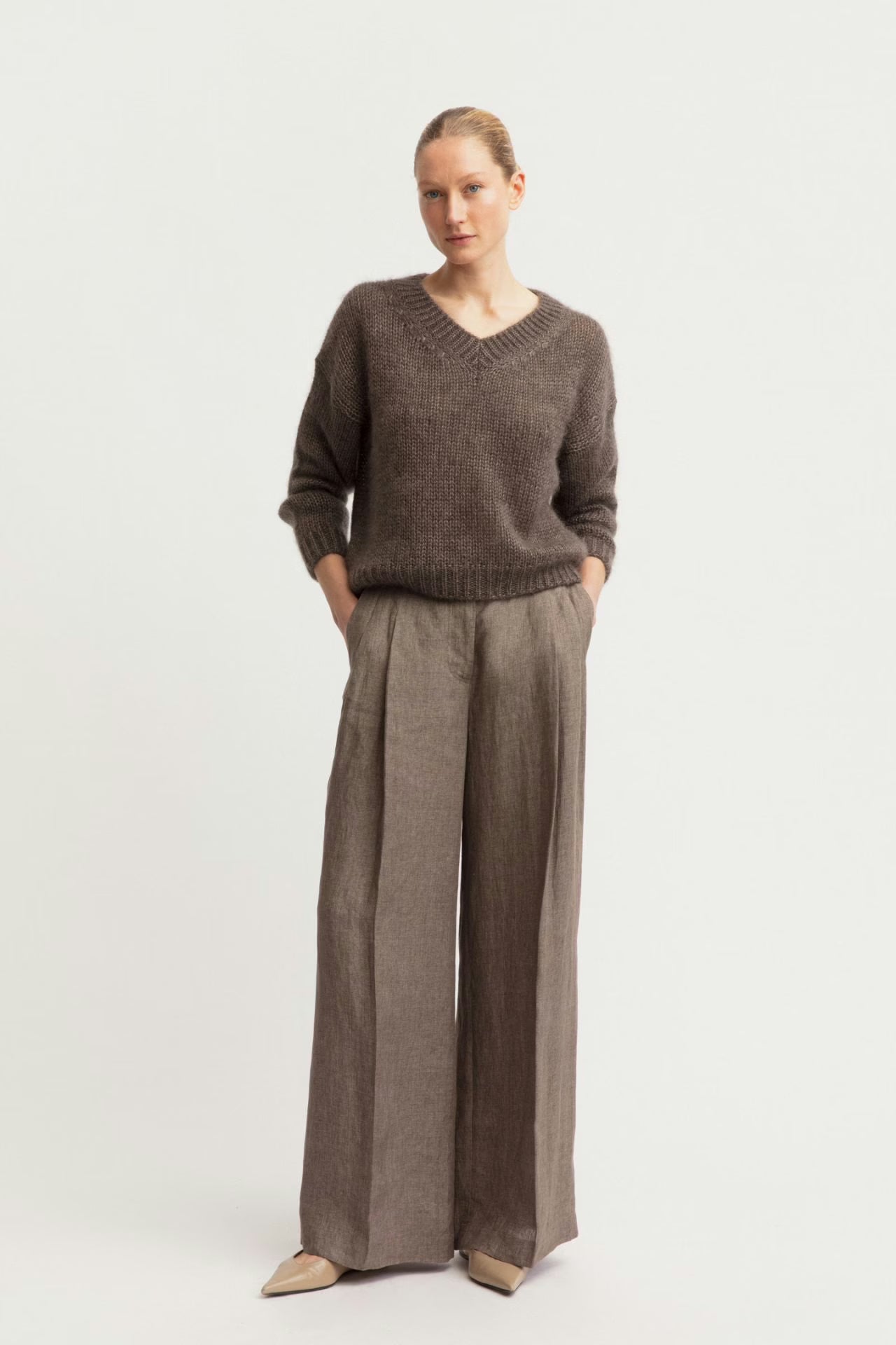 SANTORINI  Leinen Hose