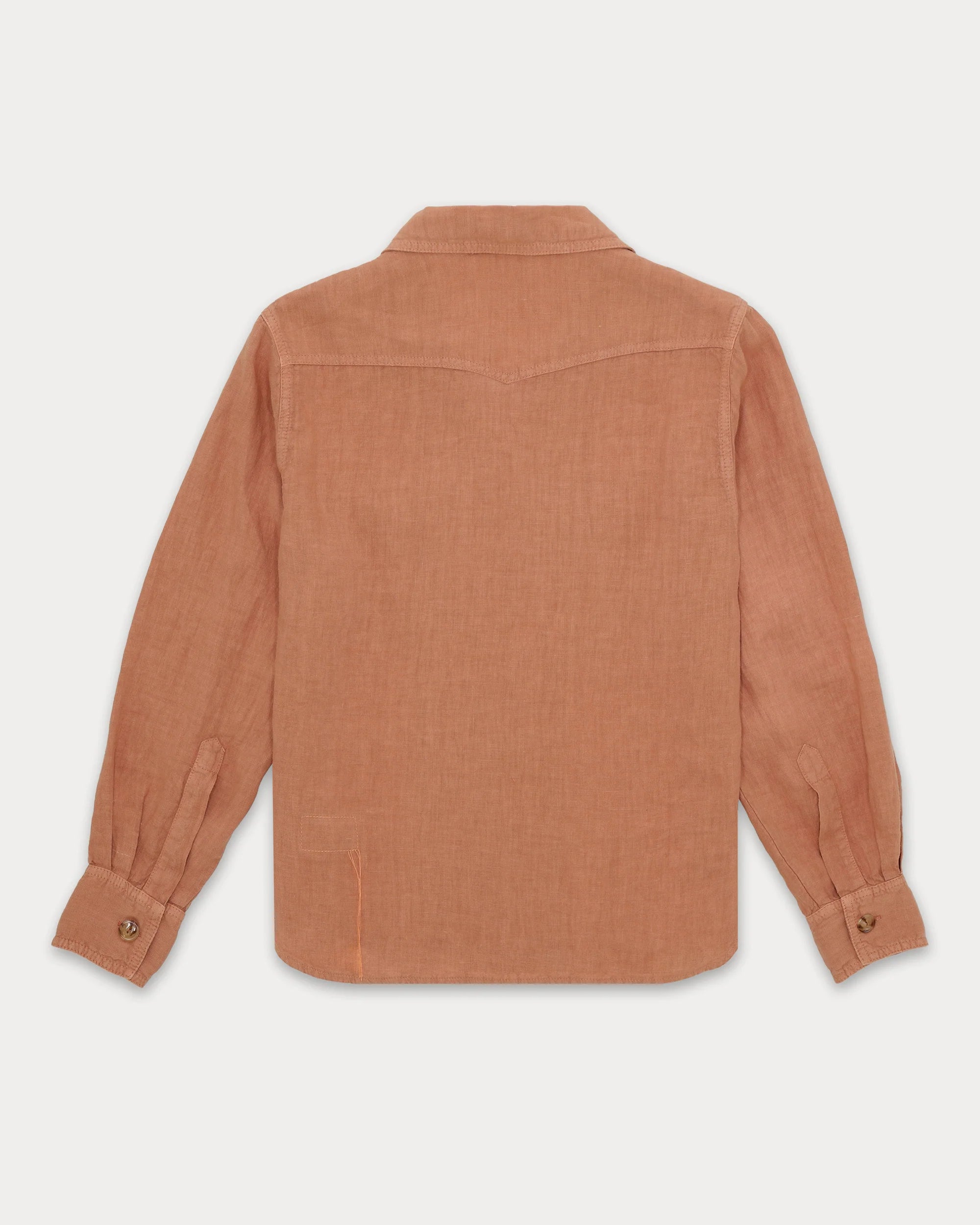 Military Shirt aus Leinen