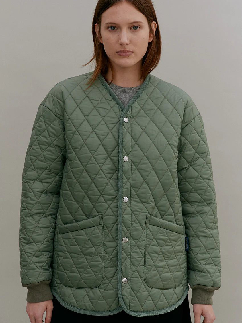 Quilt Liner Jacket - Seaspray Green